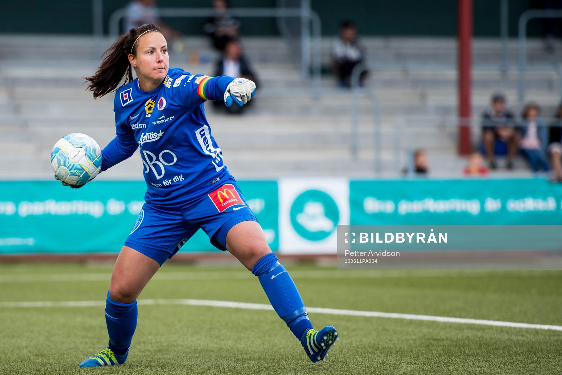Örebros målvakt Carola Söberg