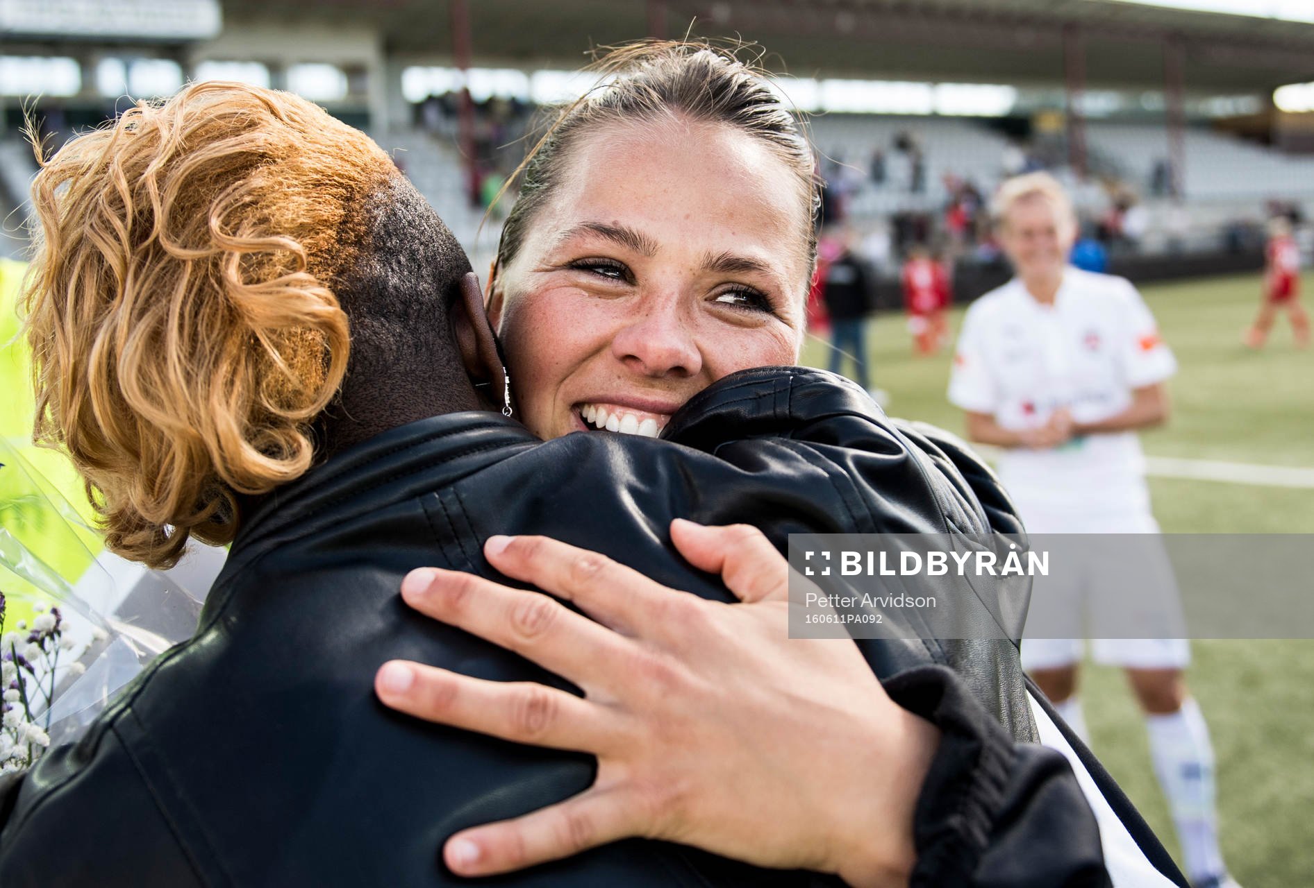 Rosengårds Sara Björk Gunnarsdottir avtackas
