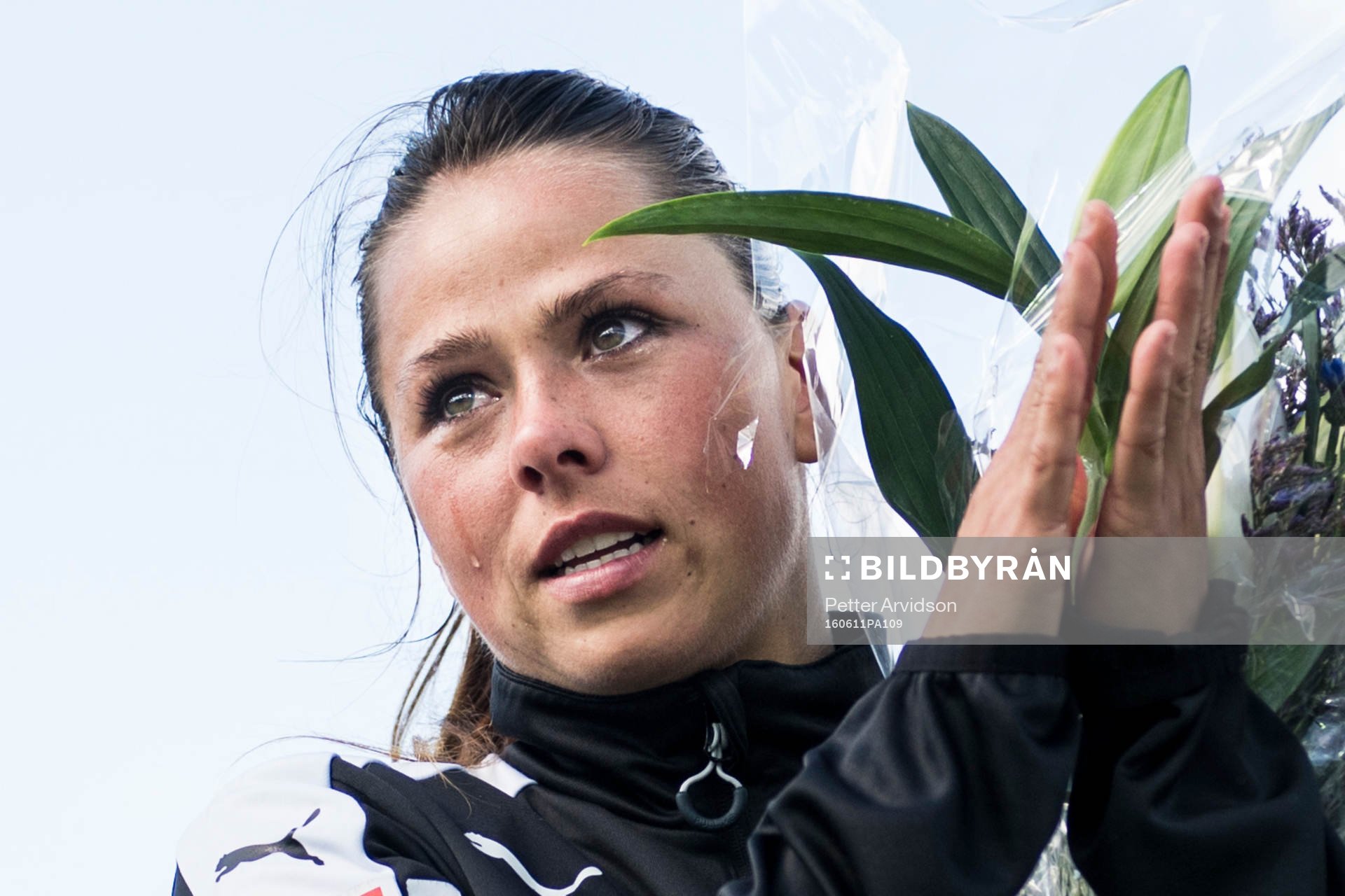 Rosengårds Sara Björk Gunnarsdottir gråter