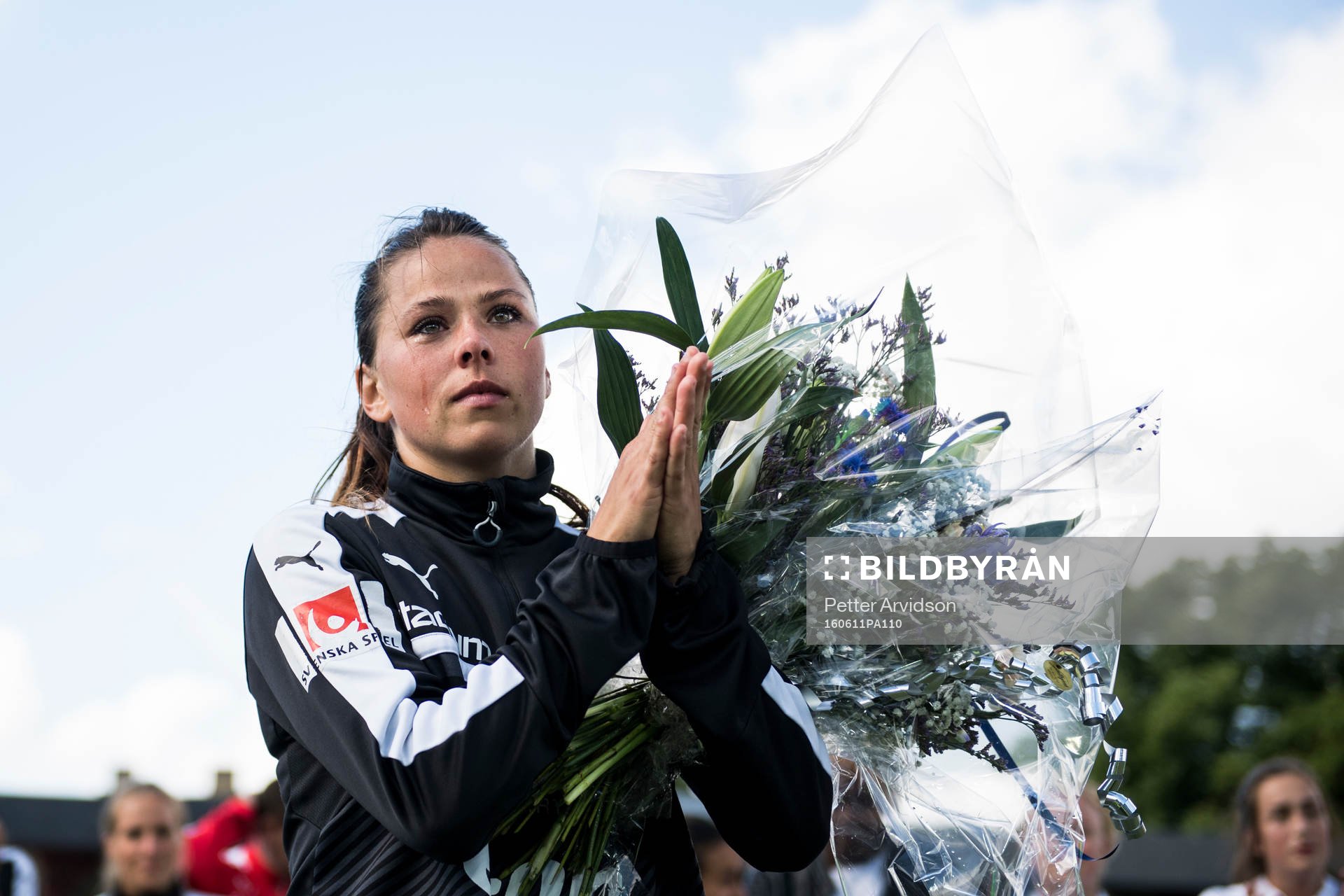 Rosengårds Sara Björk Gunnarsdottir gråter