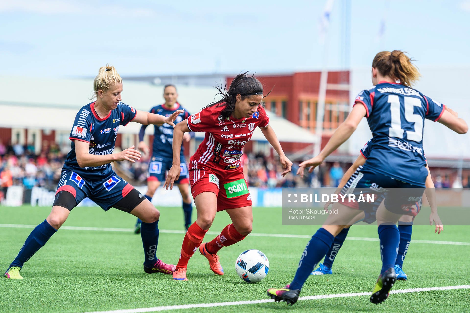 Piteås Tempest-Marie Norlin omgiven av 4st