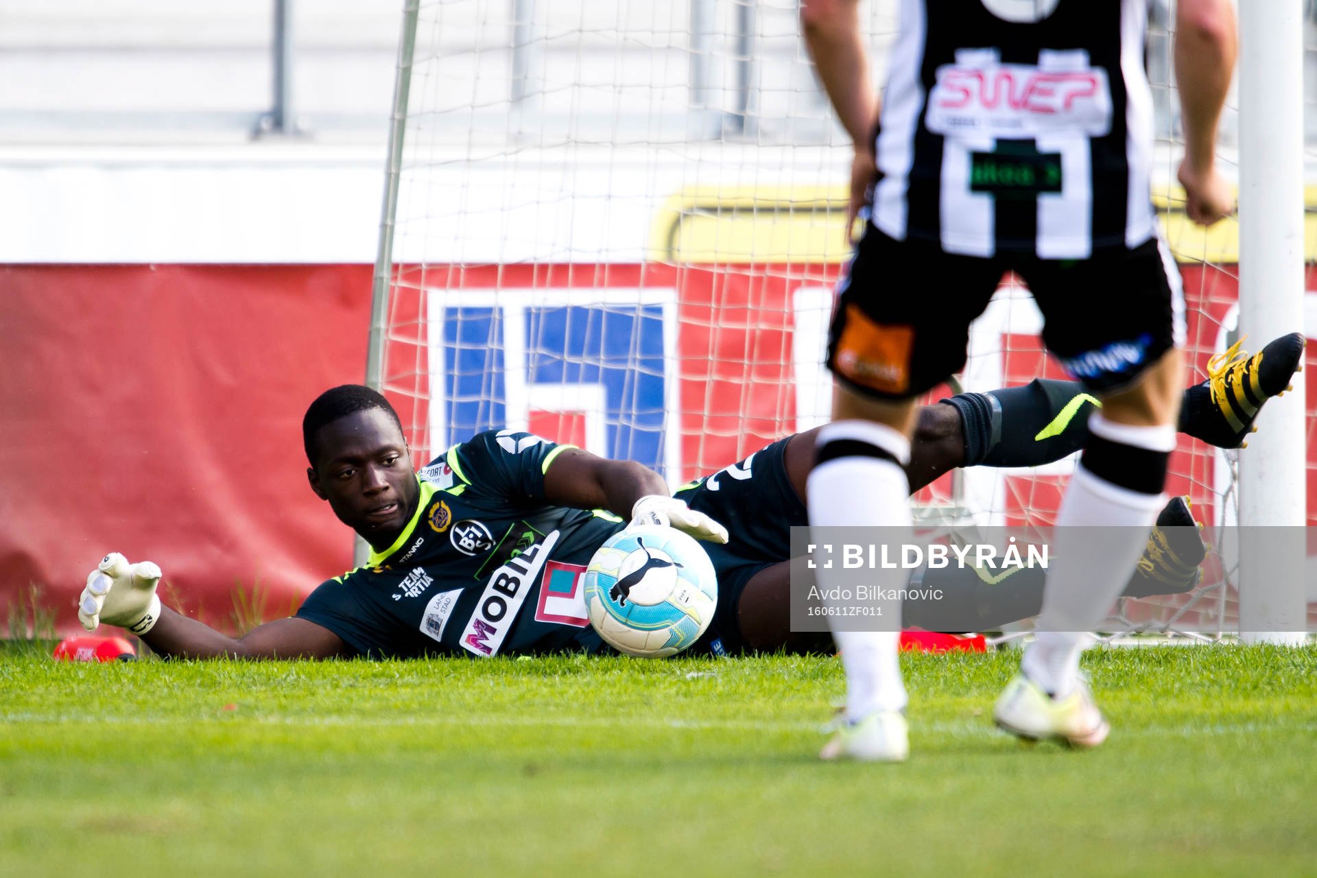 Landskronas målvakt Ismael Diawara