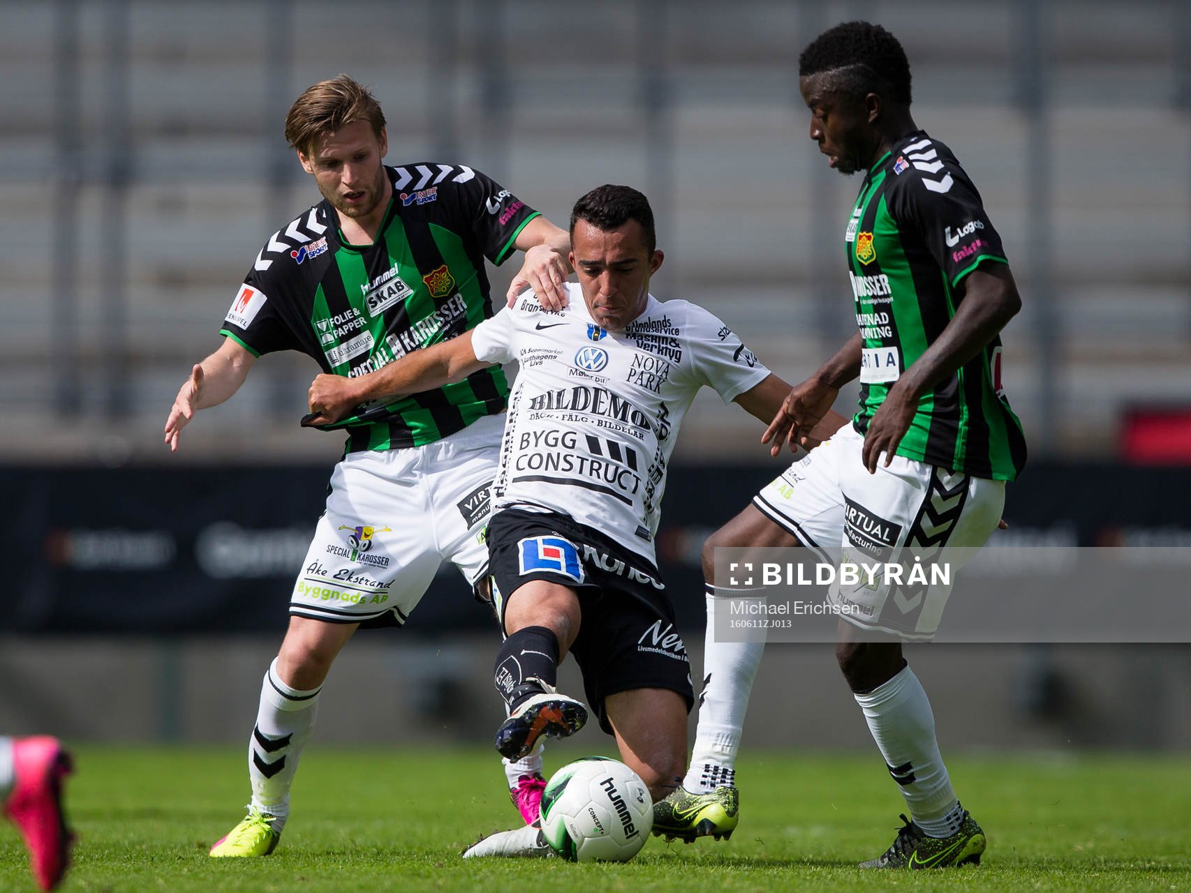 GAIS Johan Lundgren och Liam Loyd Davies mot Sirius Paul
