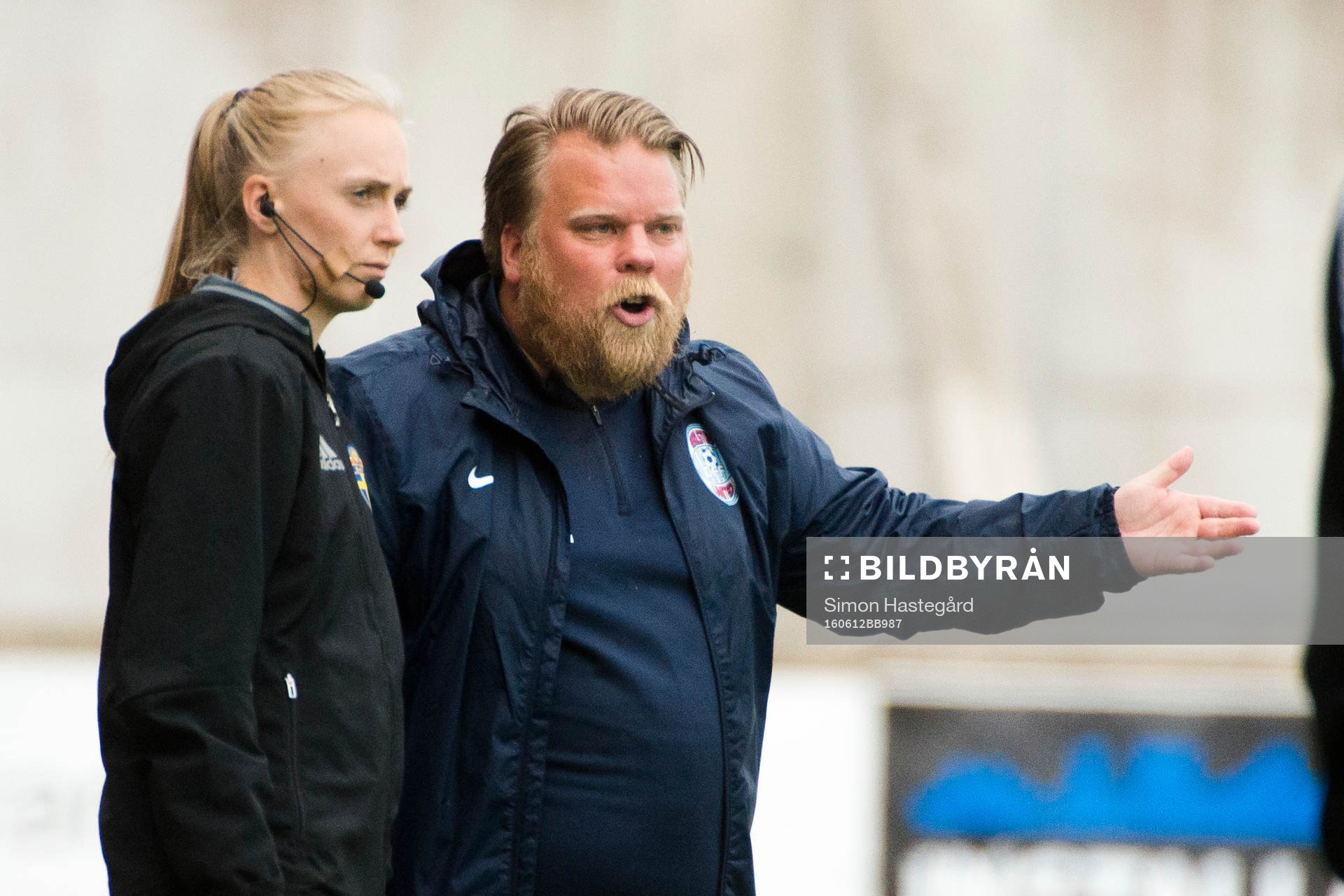 Eskilstunas tränare Viktor Eriksson