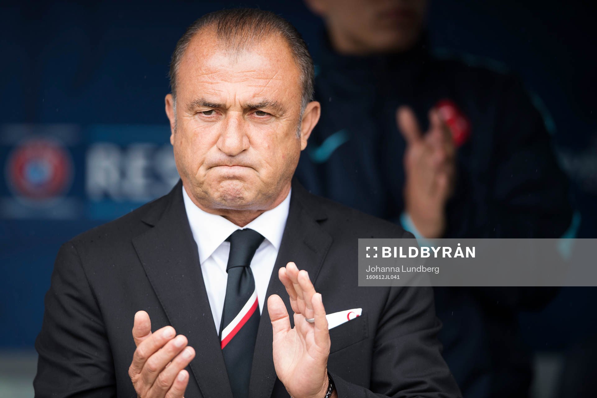 Turkiets förbundskapten Fatih Terim