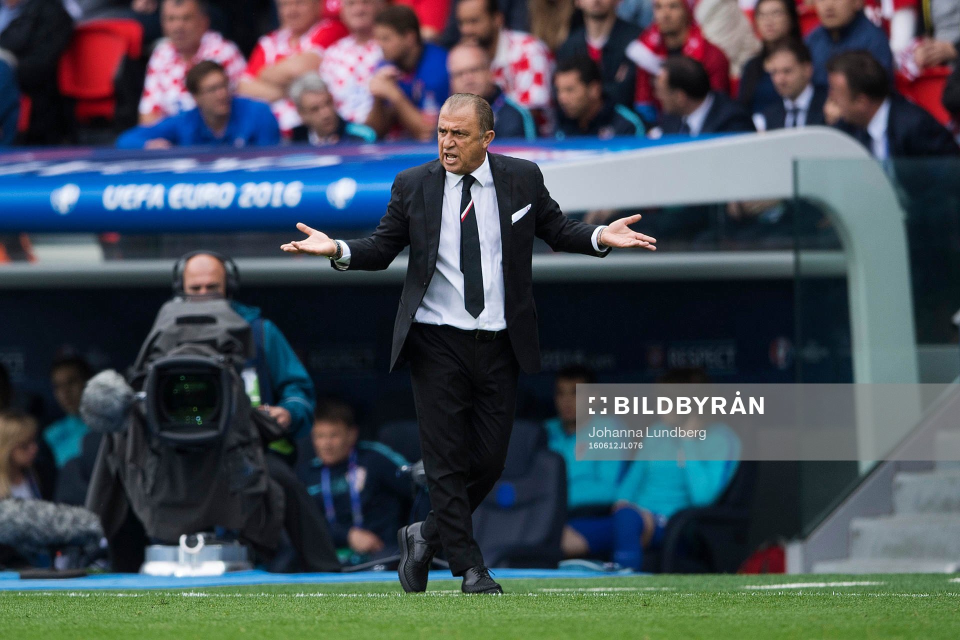 Turkiets förbundskapten Fatih Terim