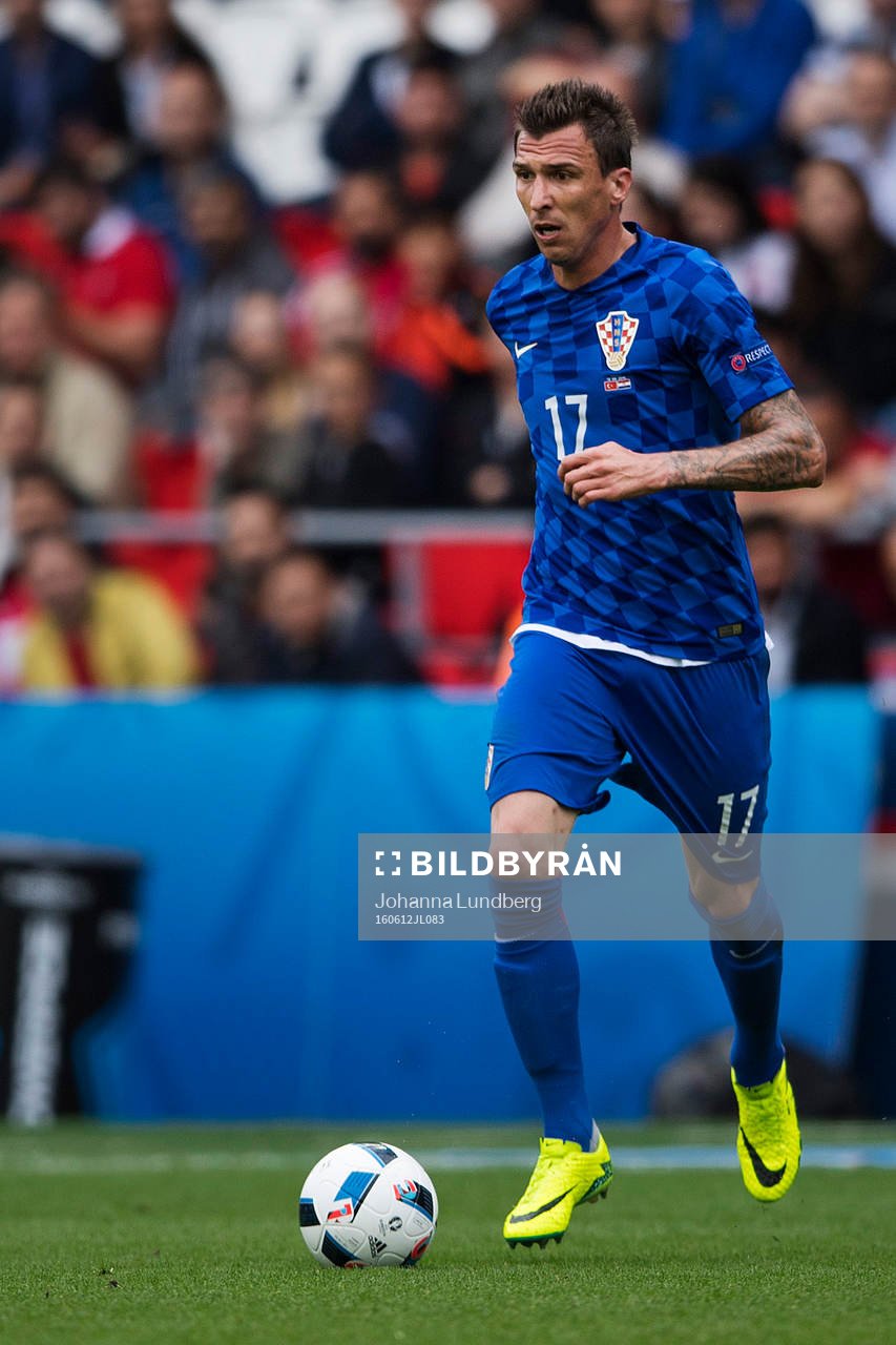 Kroatiens Mario Mandzukic