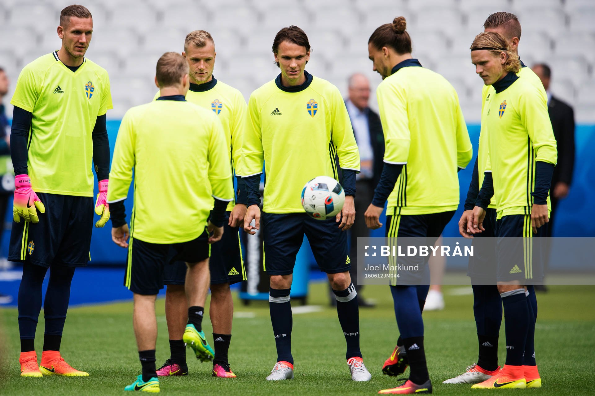 Robin Olsen, John Guidetti, Albin Ekdal, Erik Johansson och