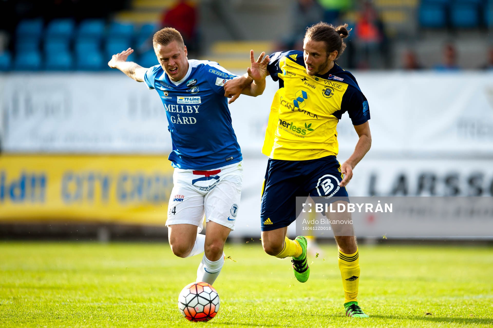 Trelleborgs Mattias Håkansson och Ängelholms Johan