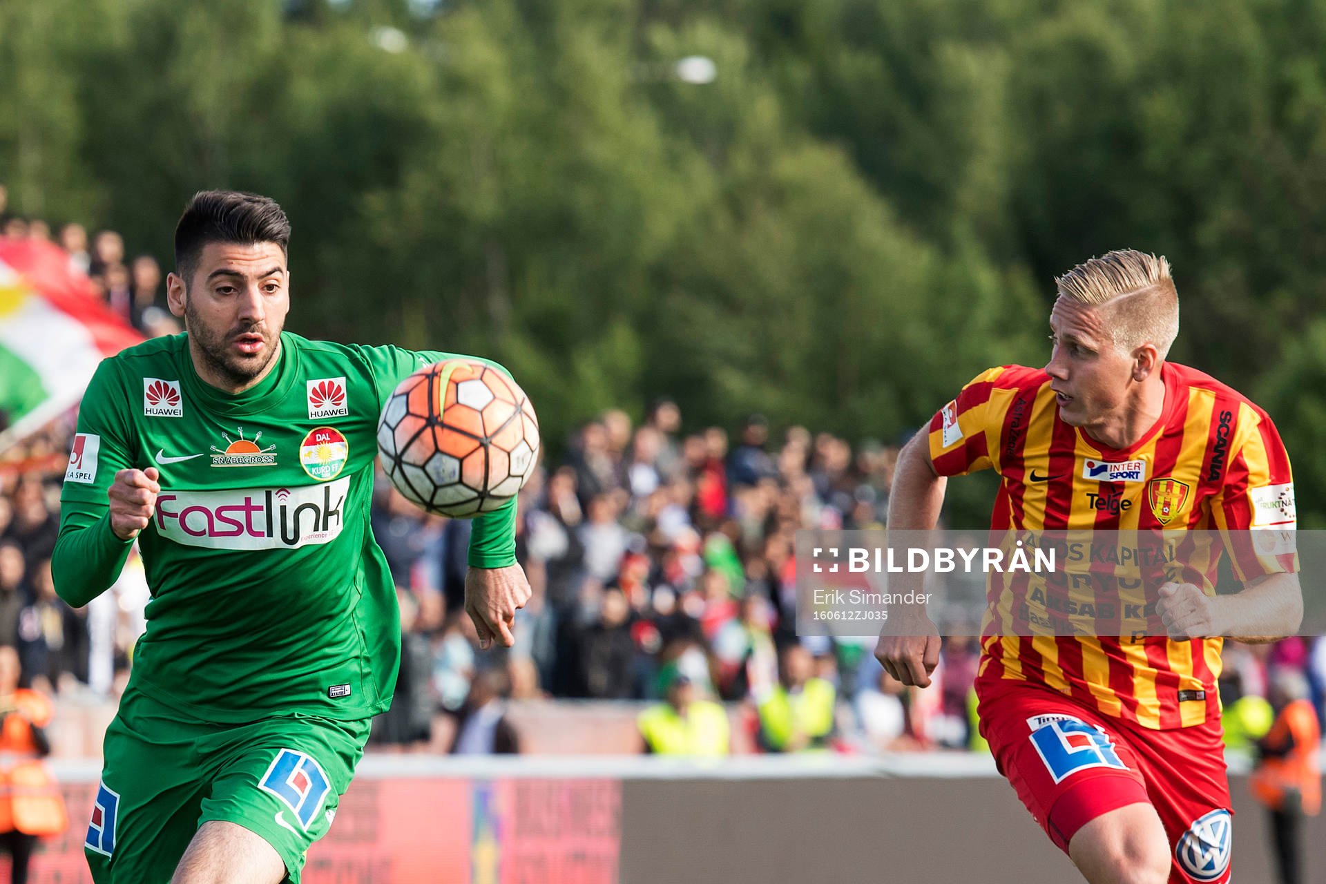 Dalkurds Mirkan Aydin och Syrianskas Mattias Liljestrand