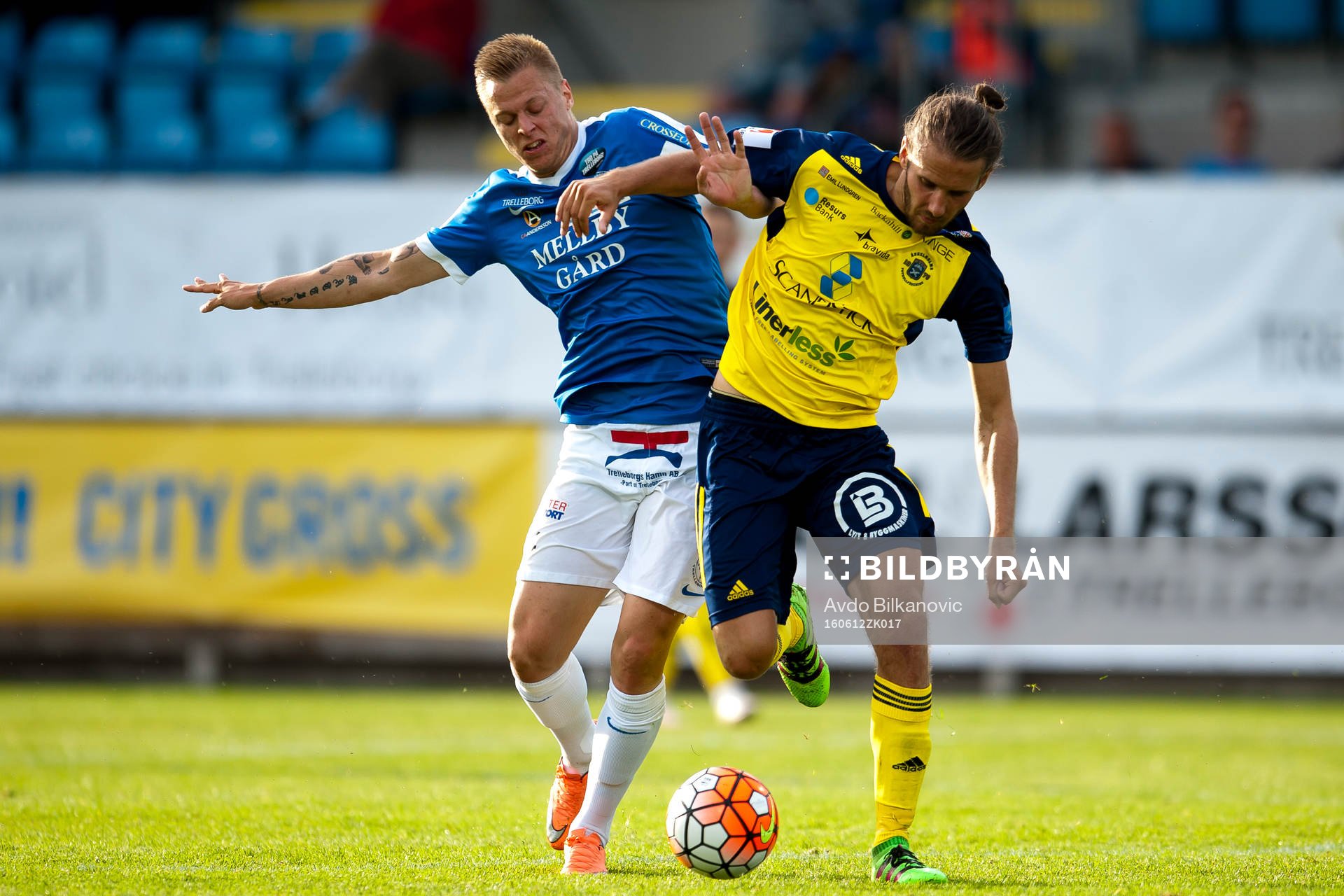 Trelleborgs Mattias Håkansson och Ängelholms Johan