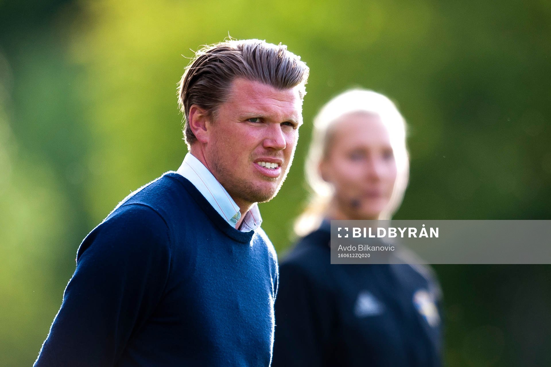 Ängelholms tränare Christian Järdler