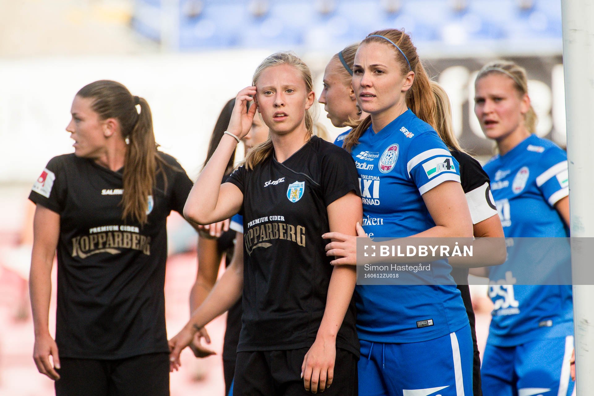 Göteborgs Rebecka Blomqvist och Eskilstunas Glódís Perla