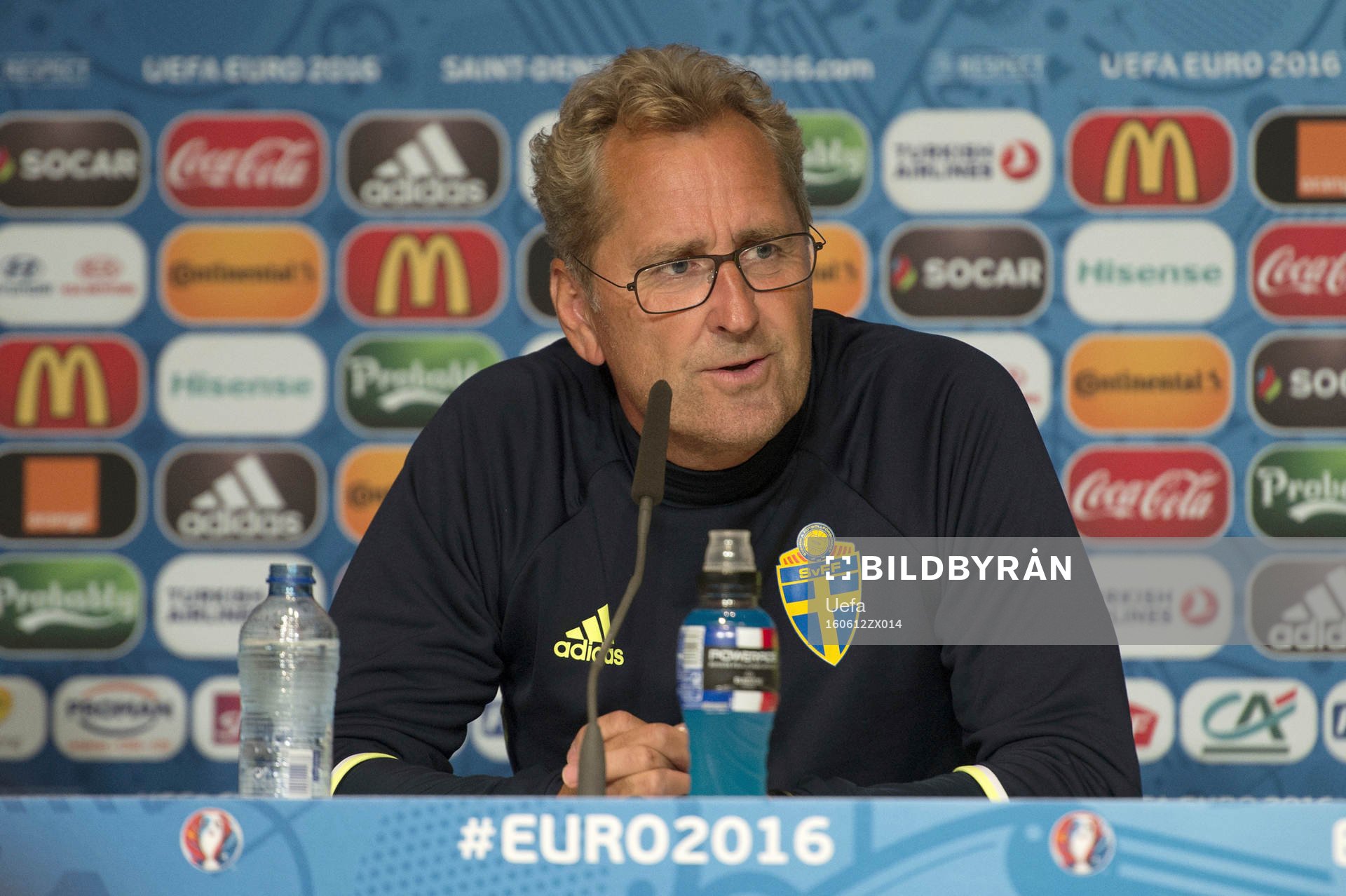 Sveriges förbundskapten Erik Hamrén på denna