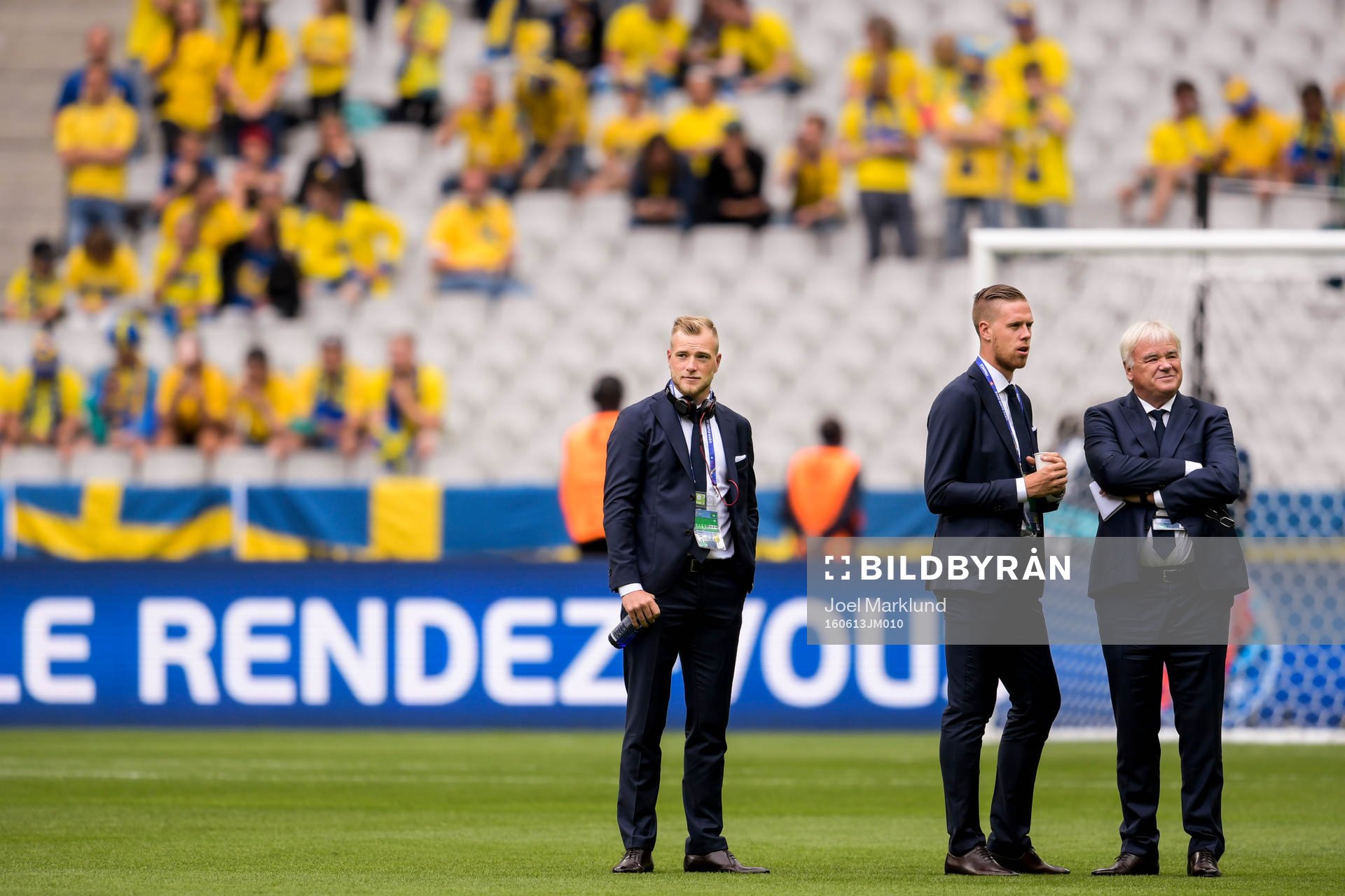 Sveriges John Guidetti, Pontus Jansson och Reine Almqvist