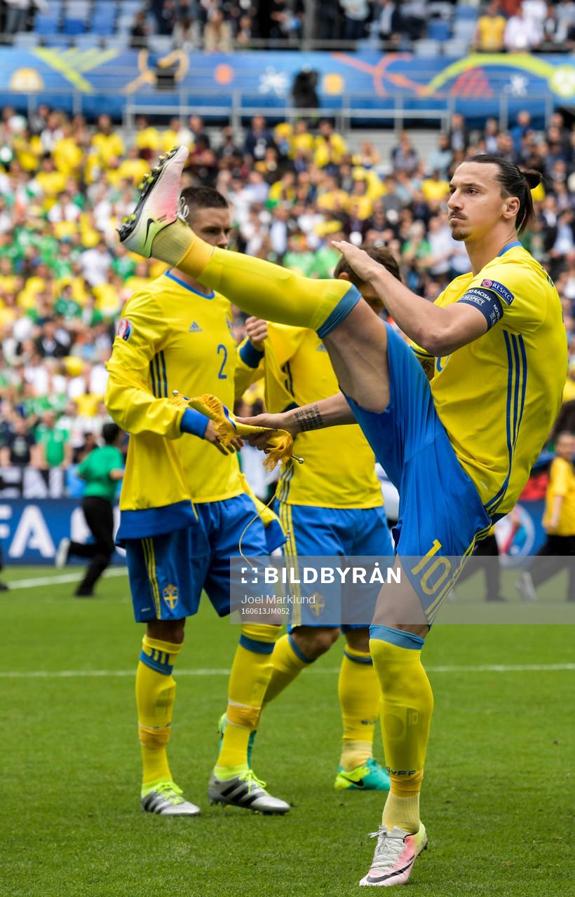 Sveriges Zlatan Ibrahimovic