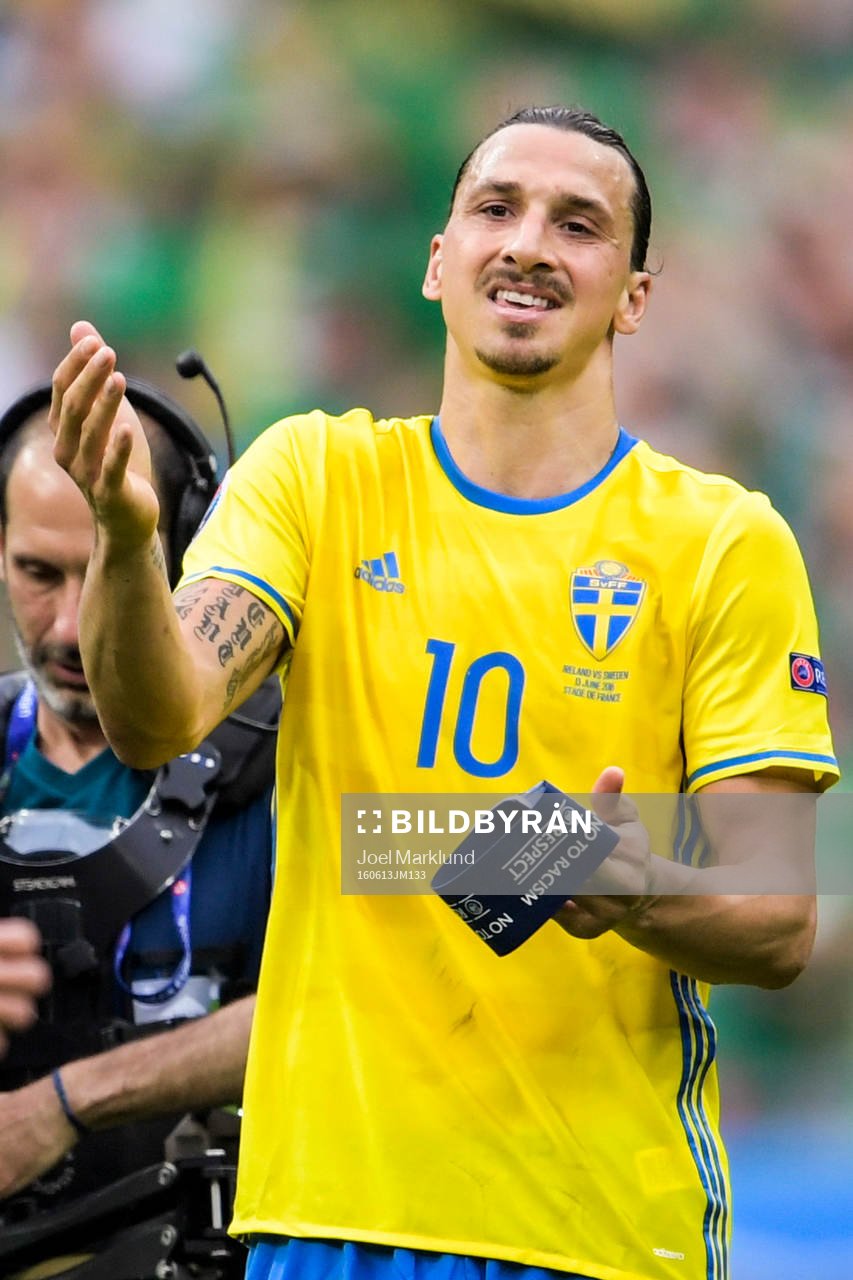 Sveriges Zlatan Ibrahimovic deppar