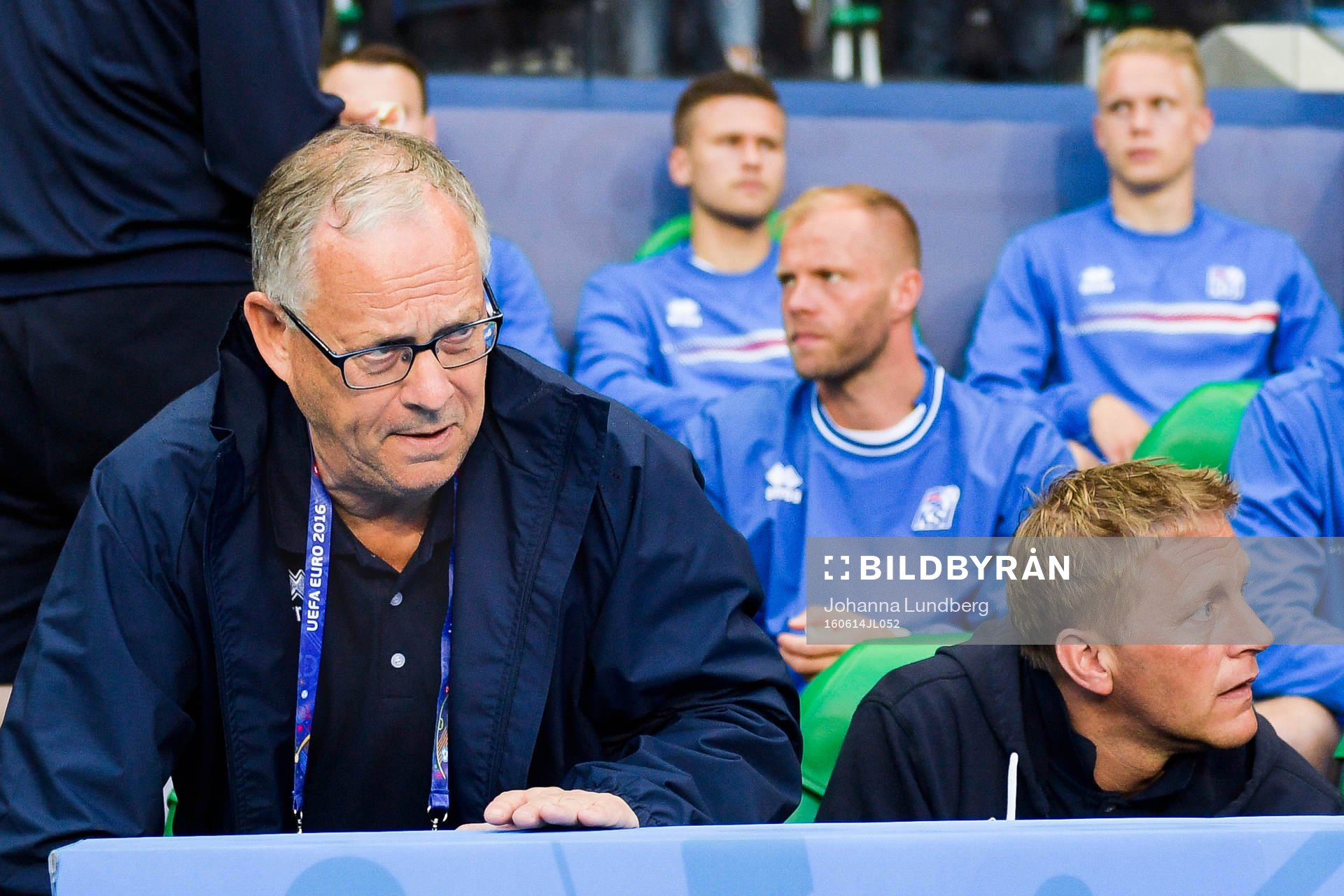 Islands förbundskapten Lars Lagerbäck