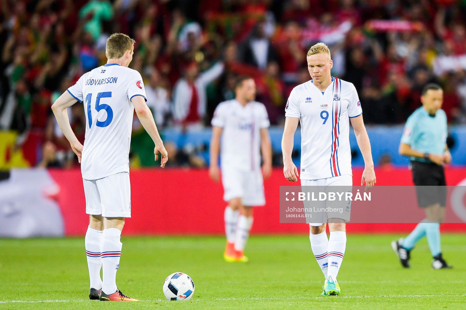 Islands Kolbeinn Sigthorsson och  Kolbeinn Sigthorsson