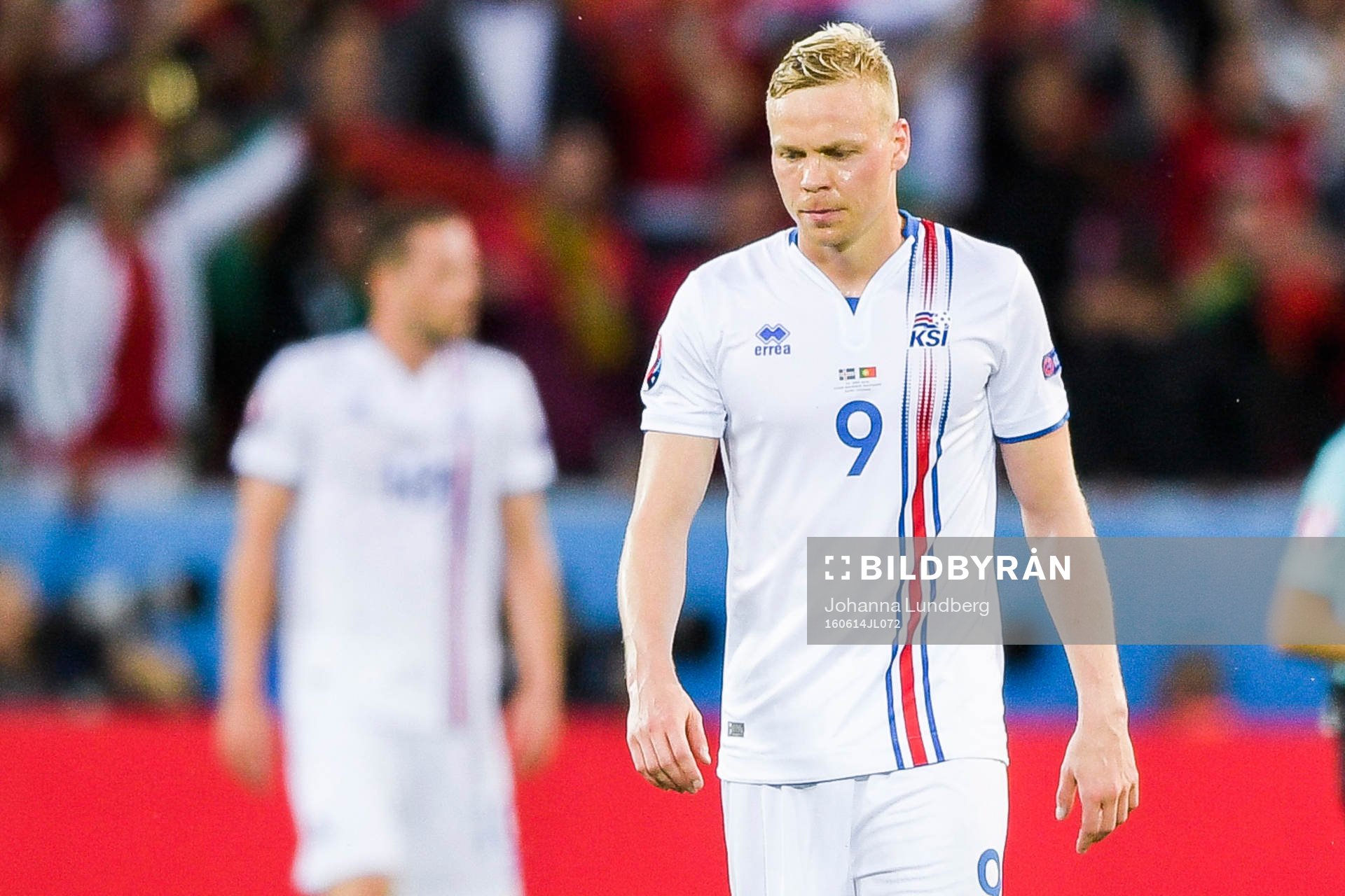 Islands Kolbeinn Sigthorsson och  Kolbeinn Sigthorsson
