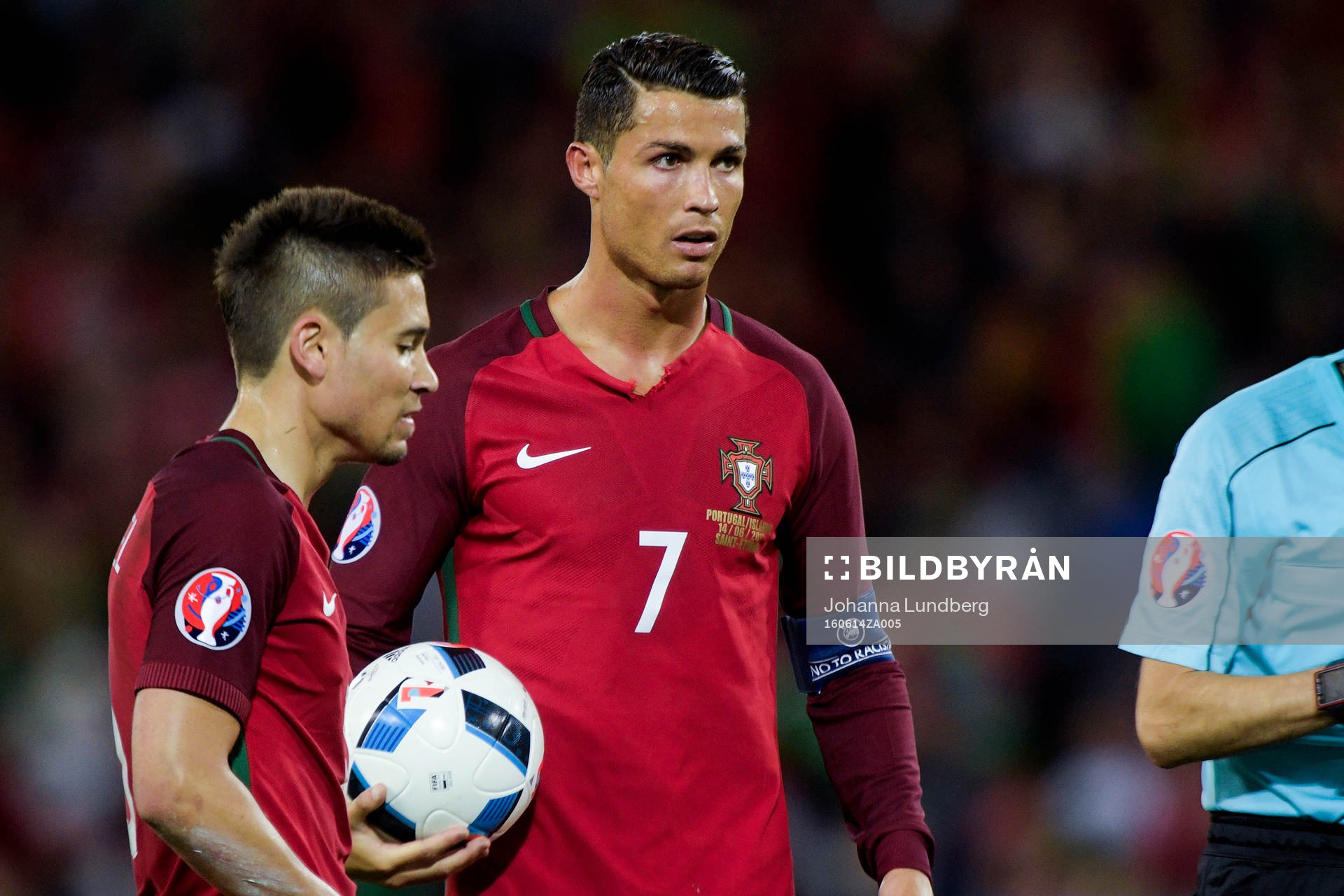 Portugals Cristiano Ronaldo deppar