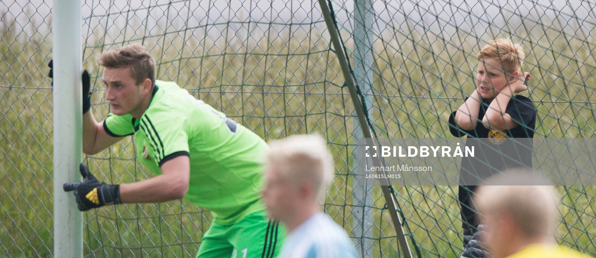 IFK Hässleholms målvakt Alexander Nilsson i matchen i DM