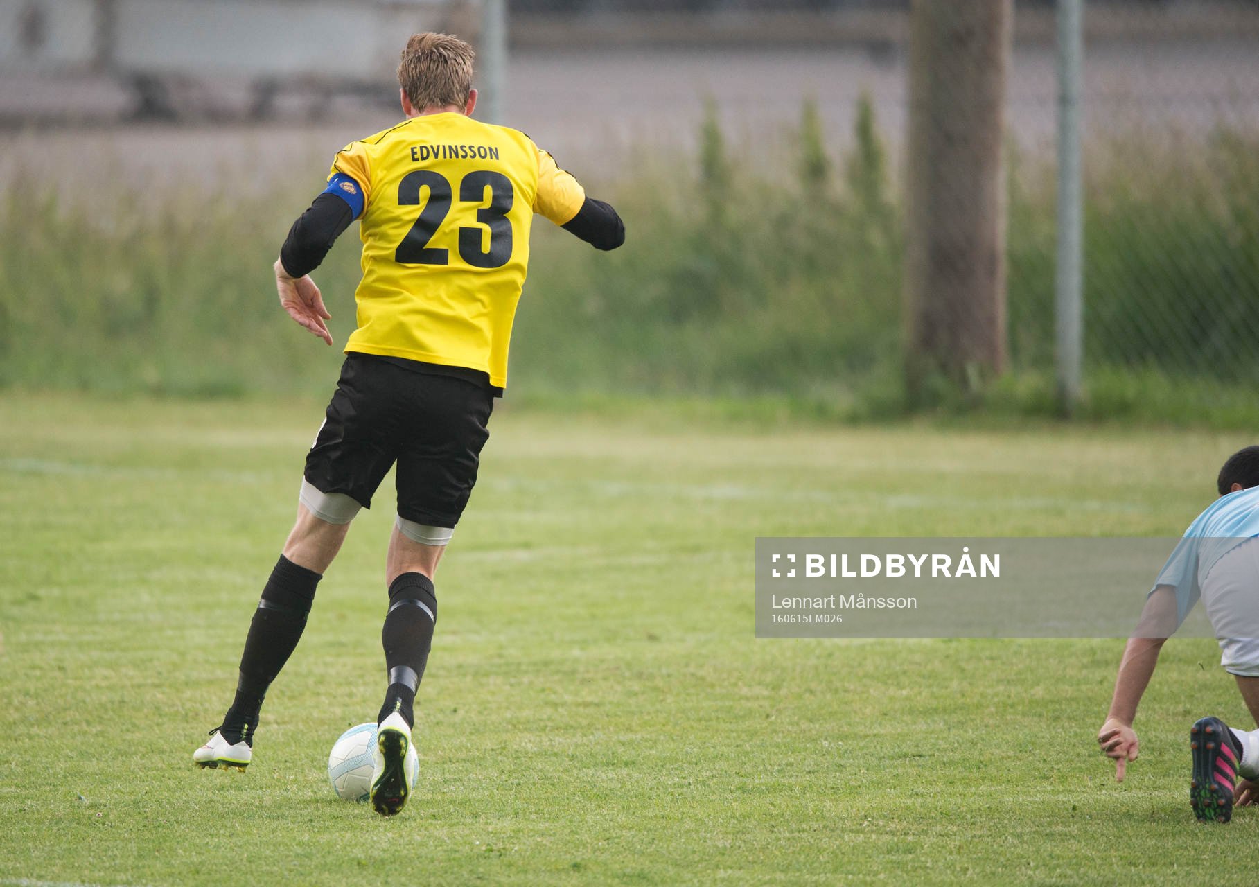 Tågarp gör 1-0 i matchen i DM mellan Tågarp och IFK