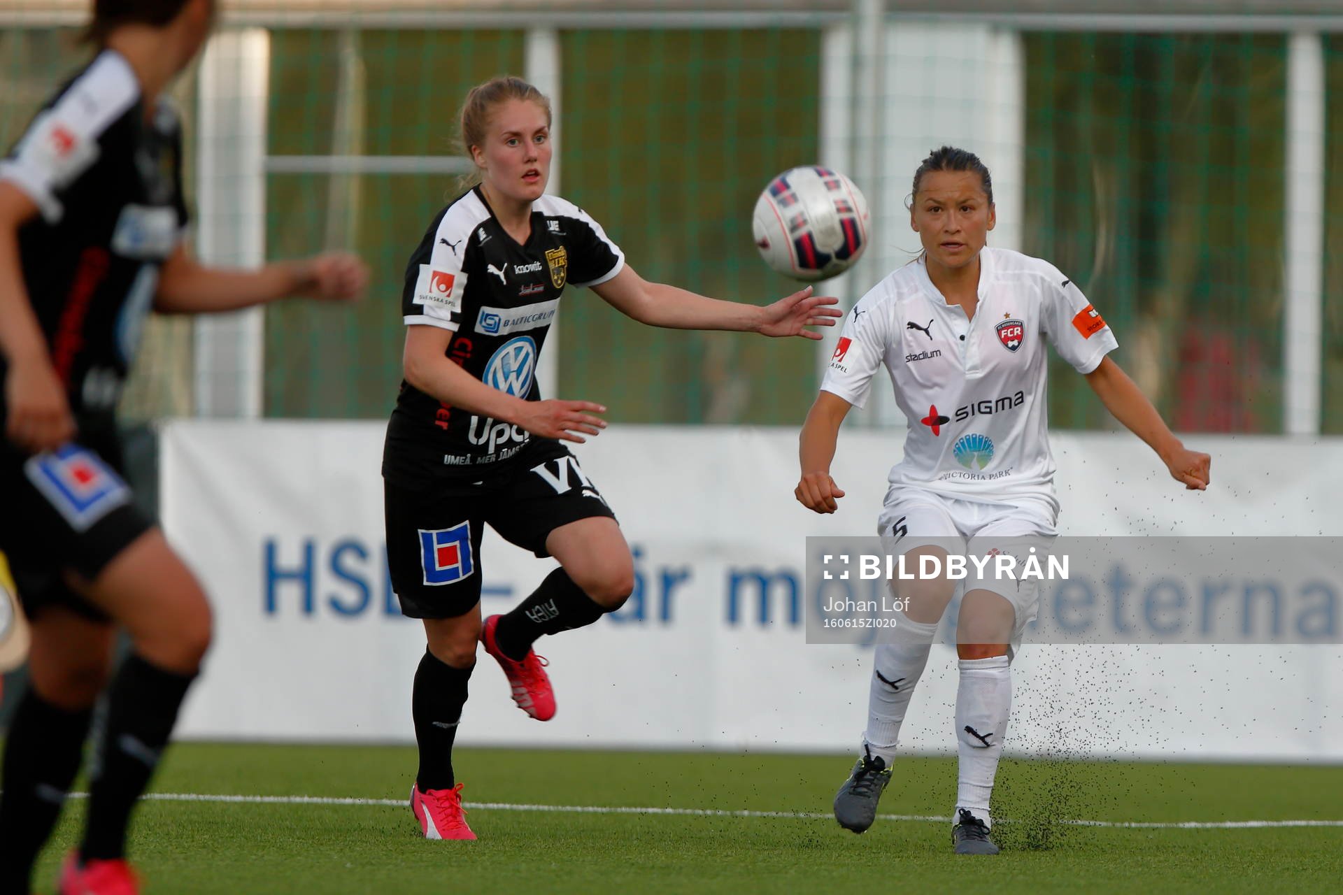 Umeås Hanna Sandström och Rosengårds Alexandra Lowe