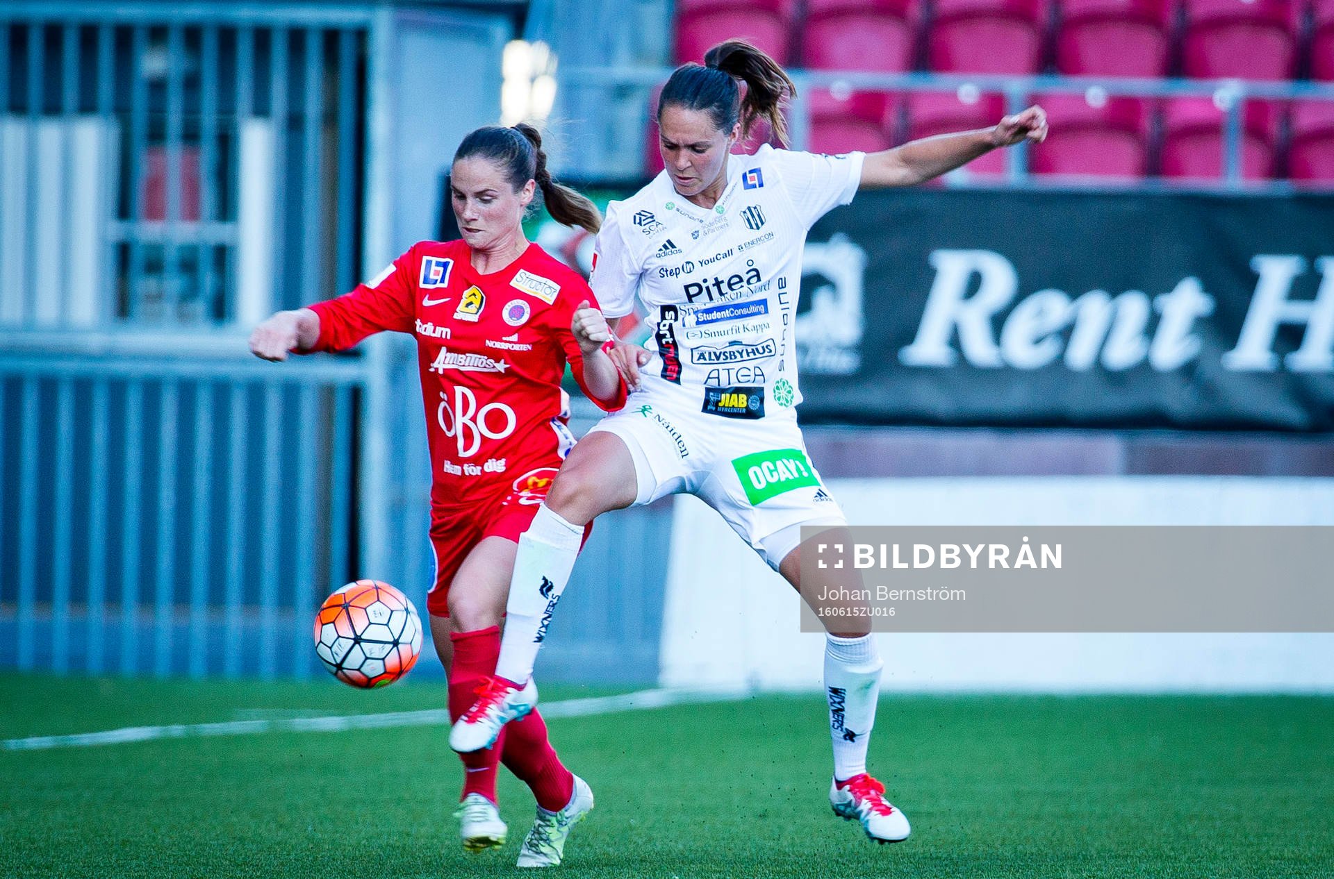 Örebros Hanne Gråhns och Piteås Felicia Karlsson
