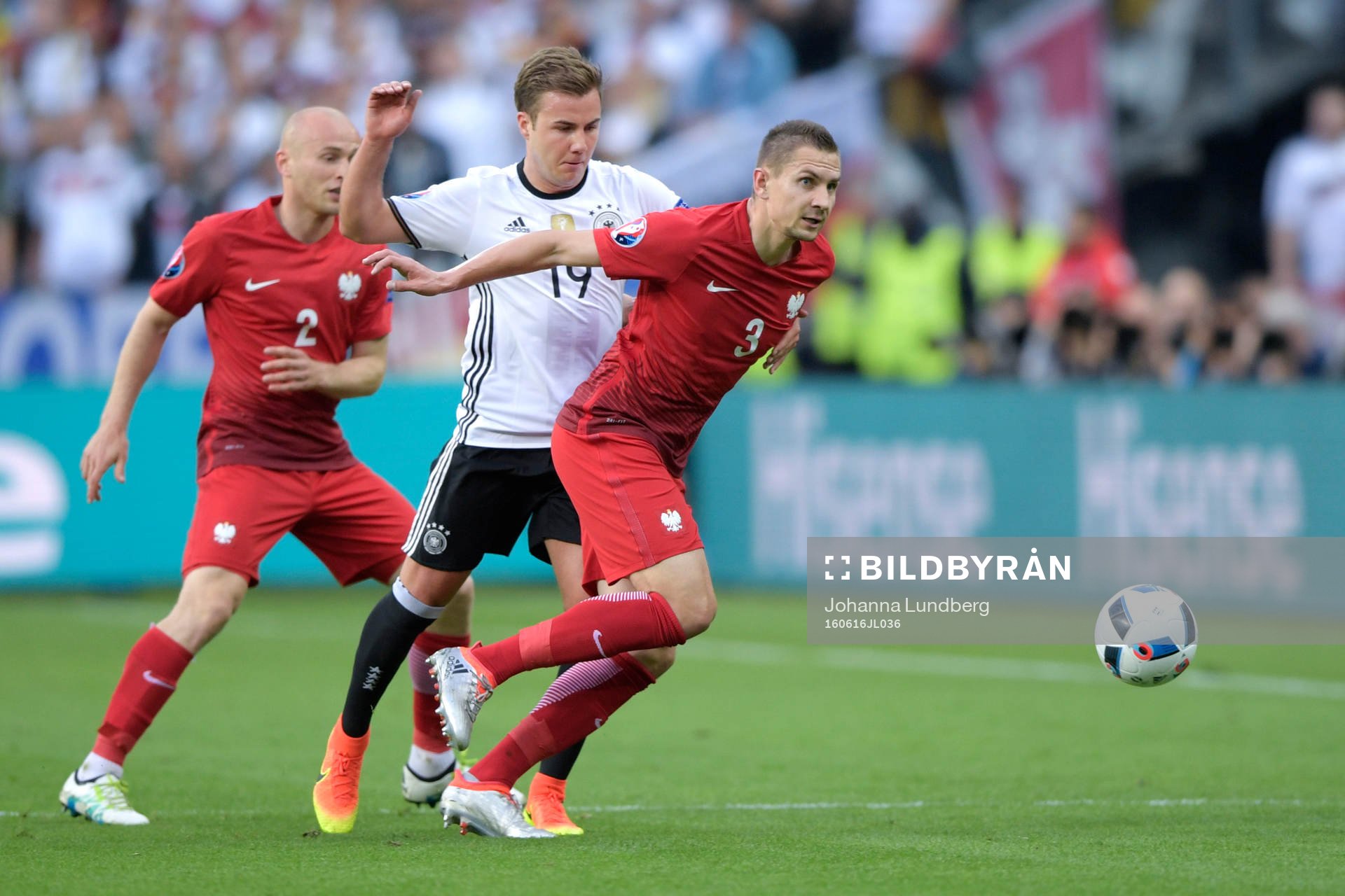 Polens Michal Pazdan (v) och Artur Jedrzejczyk (h)