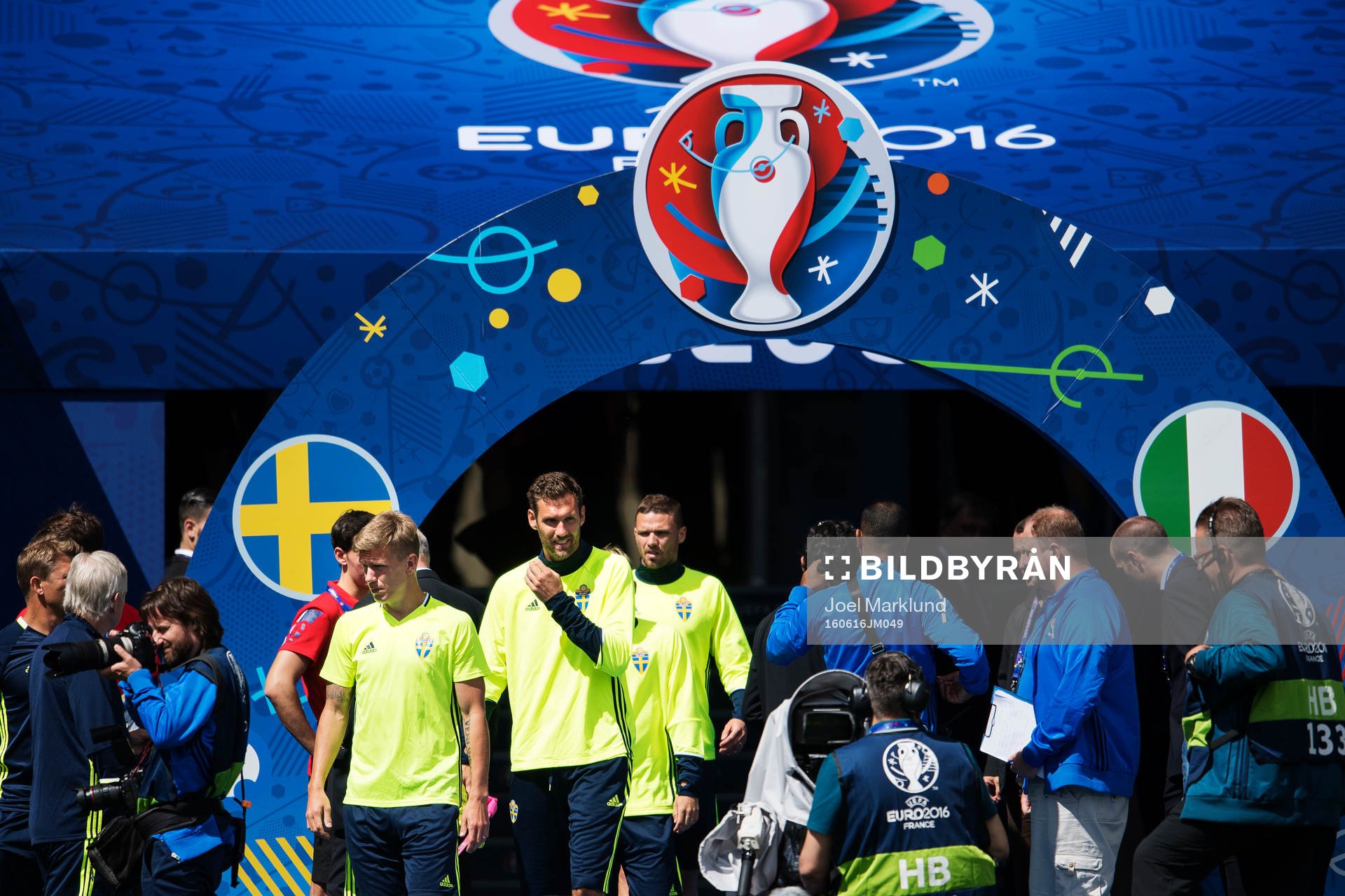 Pontus Wernbloom, Andreas Isaksson och Marcus Berg kommer