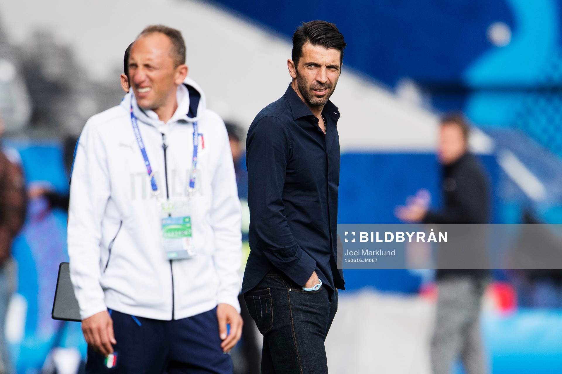 Målvakten Gianluigi Buffon på Italiens fotbollslandslags
