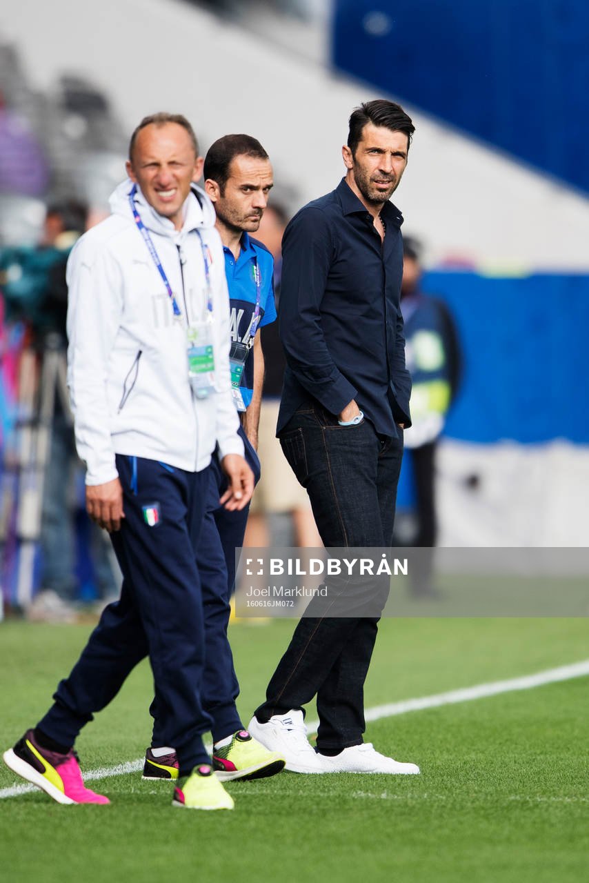 Målvakten Gianluigi Buffon på Italiens fotbollslandslags