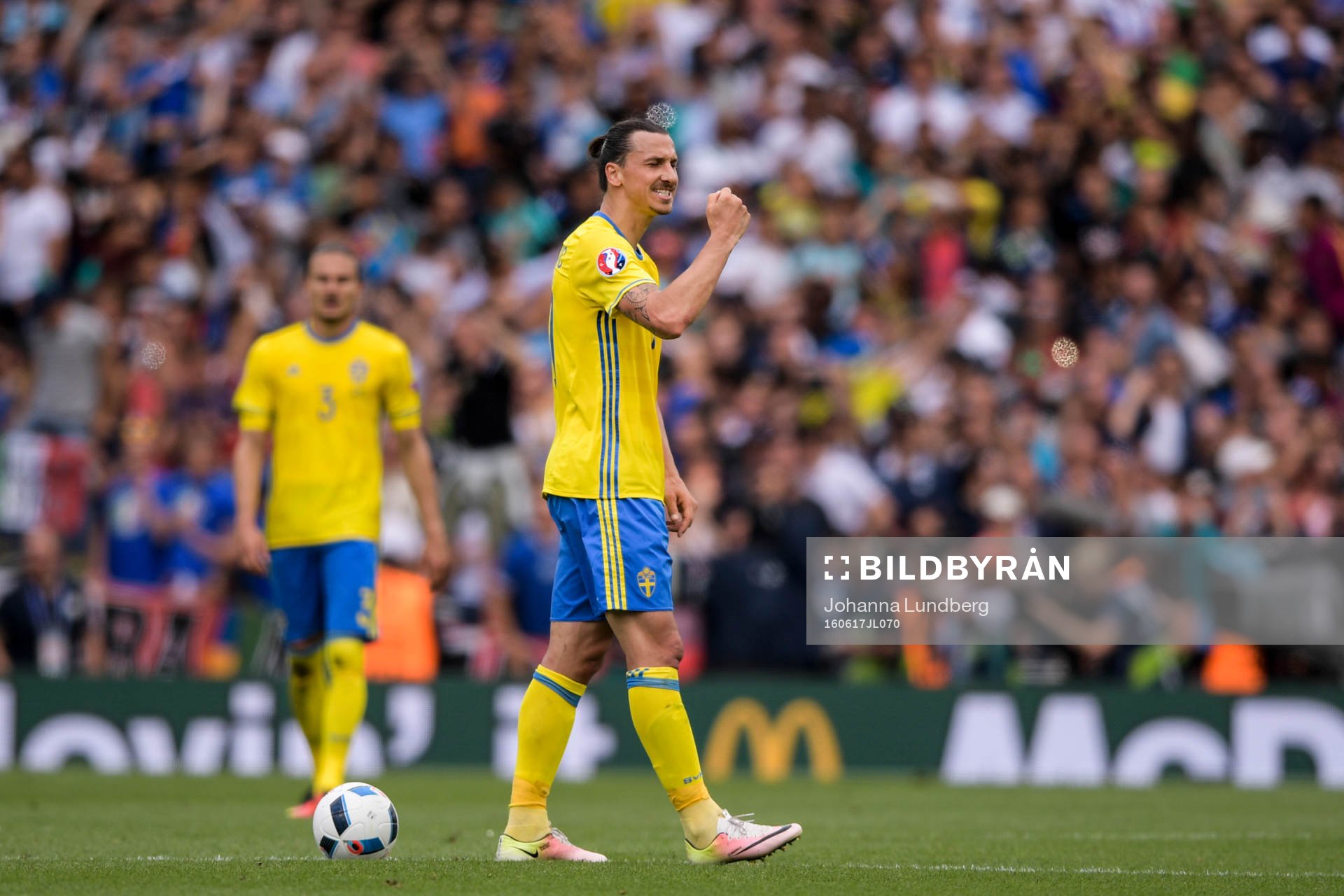 Sveriges Zlatan Ibrahimovic deppar