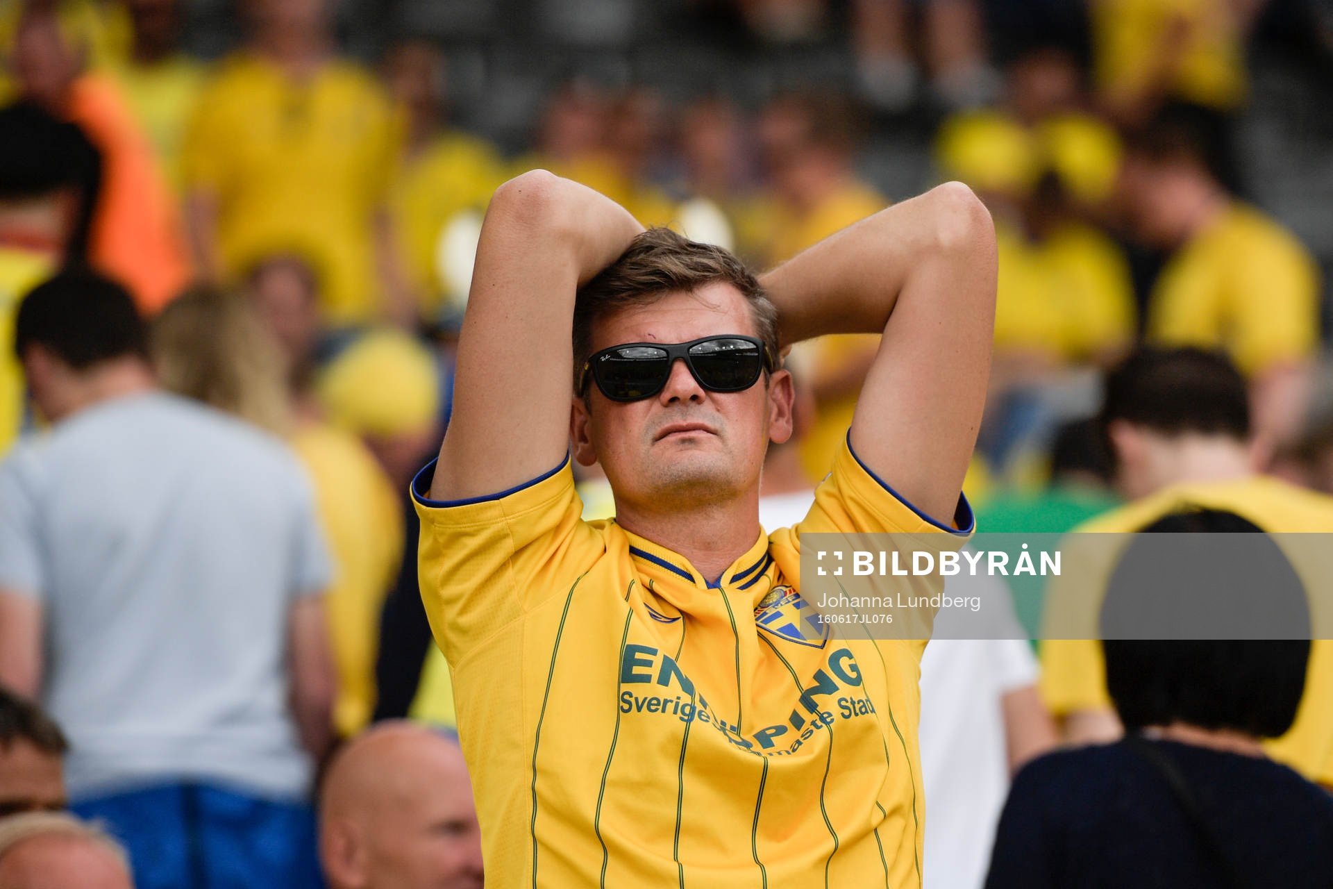 Svenska supportrar deppar