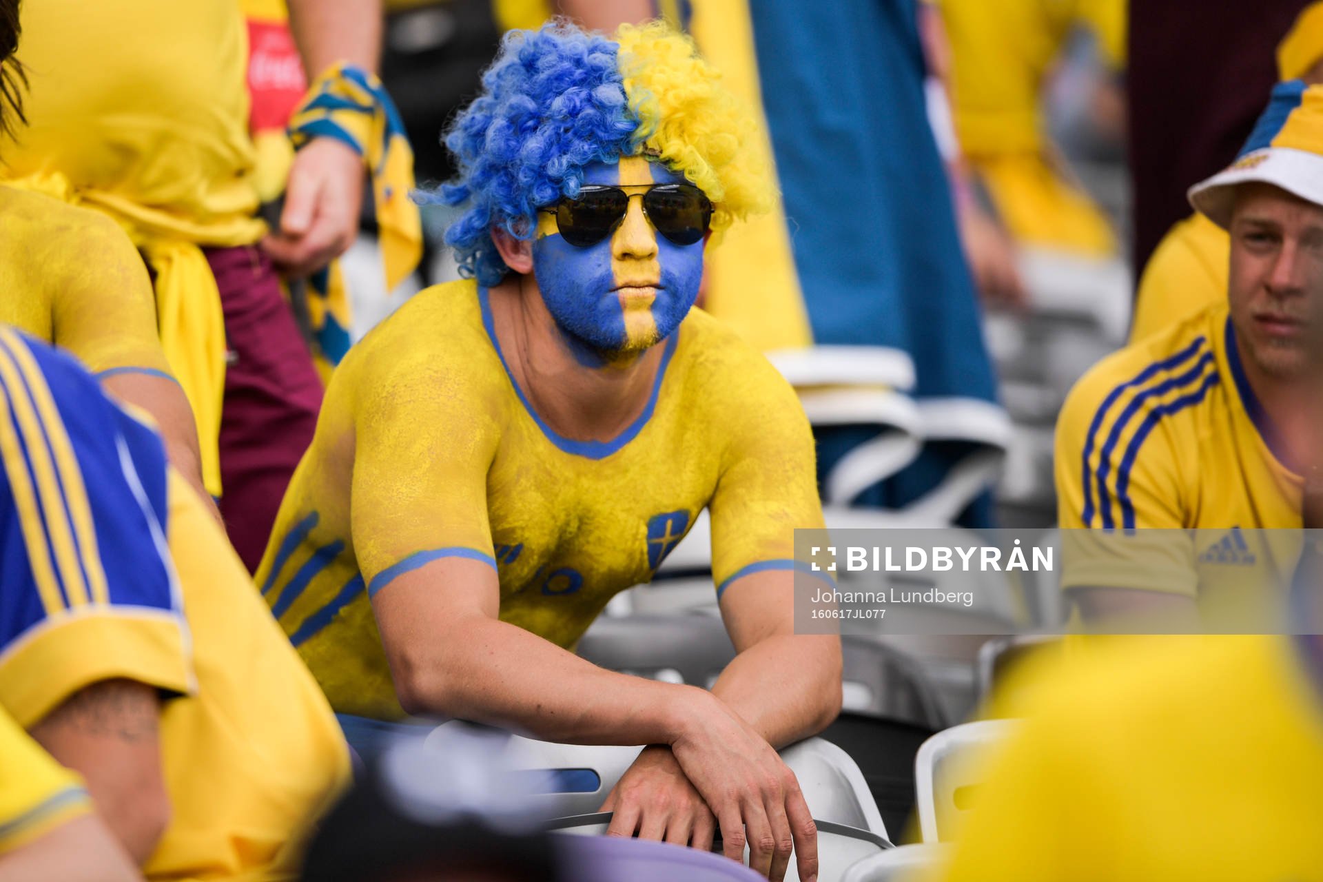 Svenska supportrar deppar