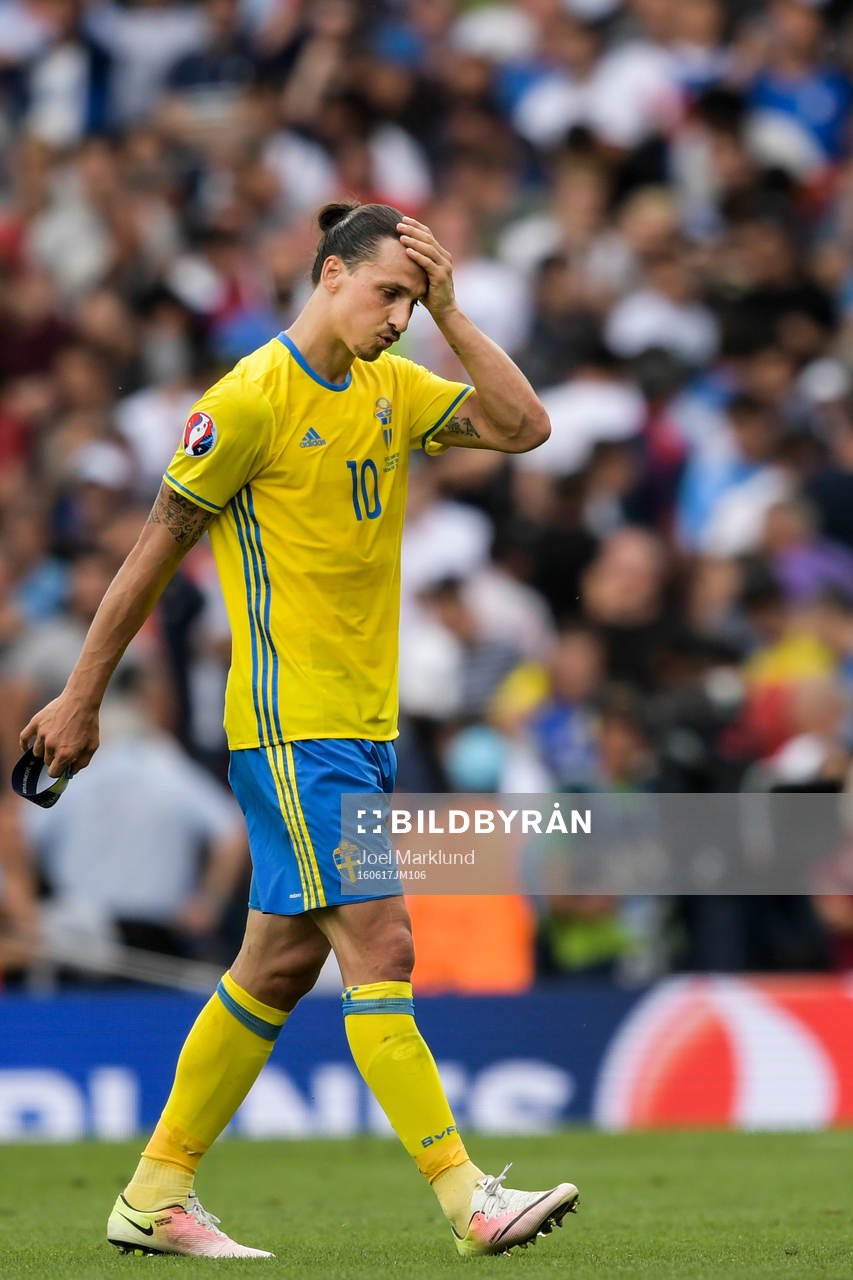 Sveriges Zlatan Ibrahimovic deppar