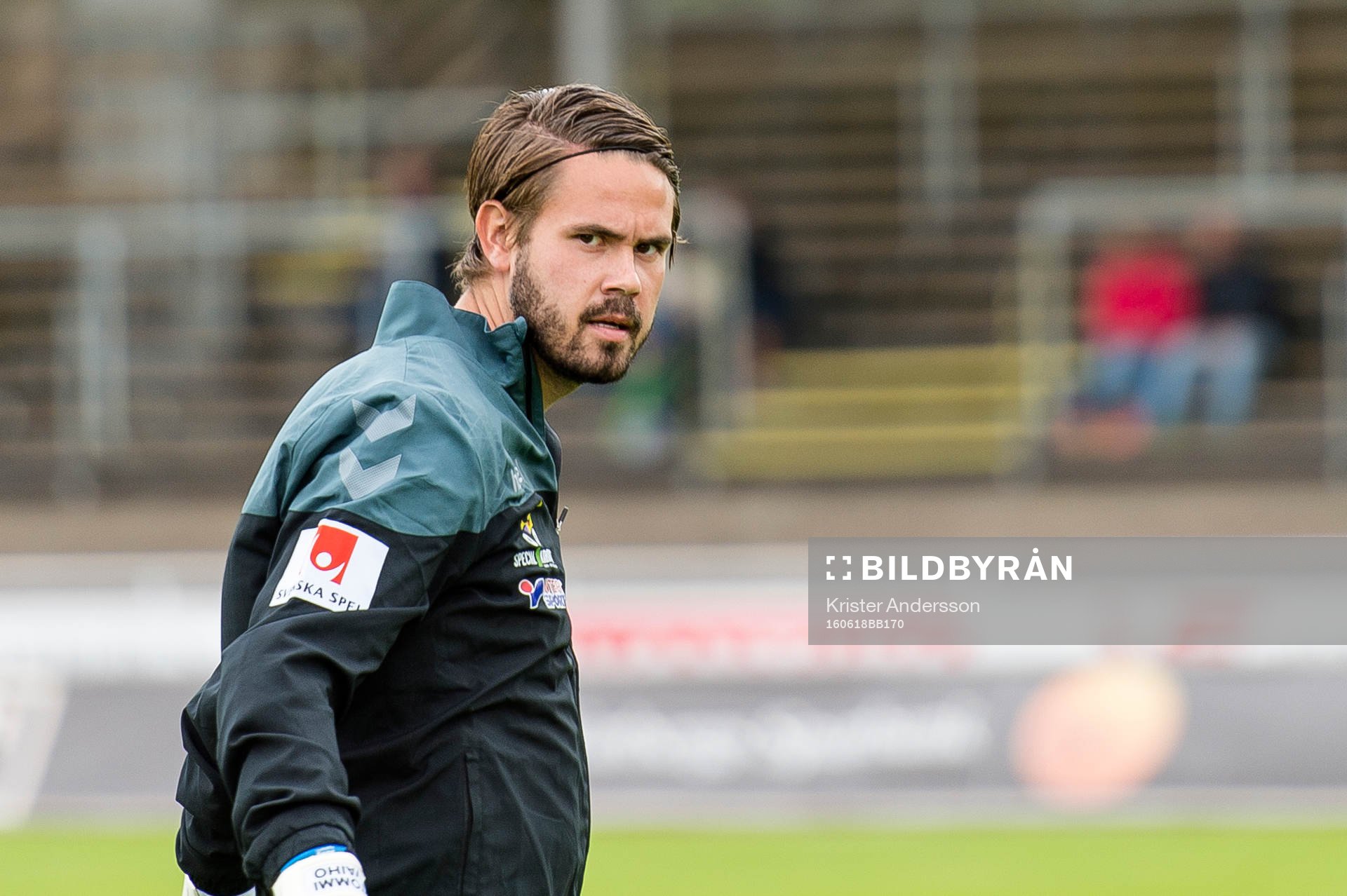 GAIS målvakt Tommi Vaiho före fotbollsmatchen i