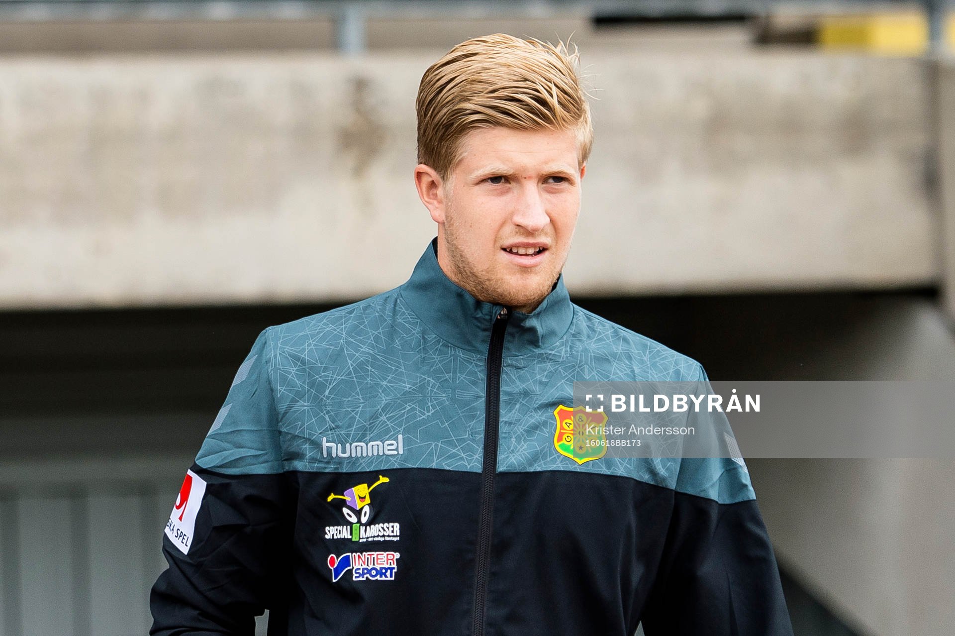 GAIS målvakt Jesper Johansson före fotbollsmatchen i