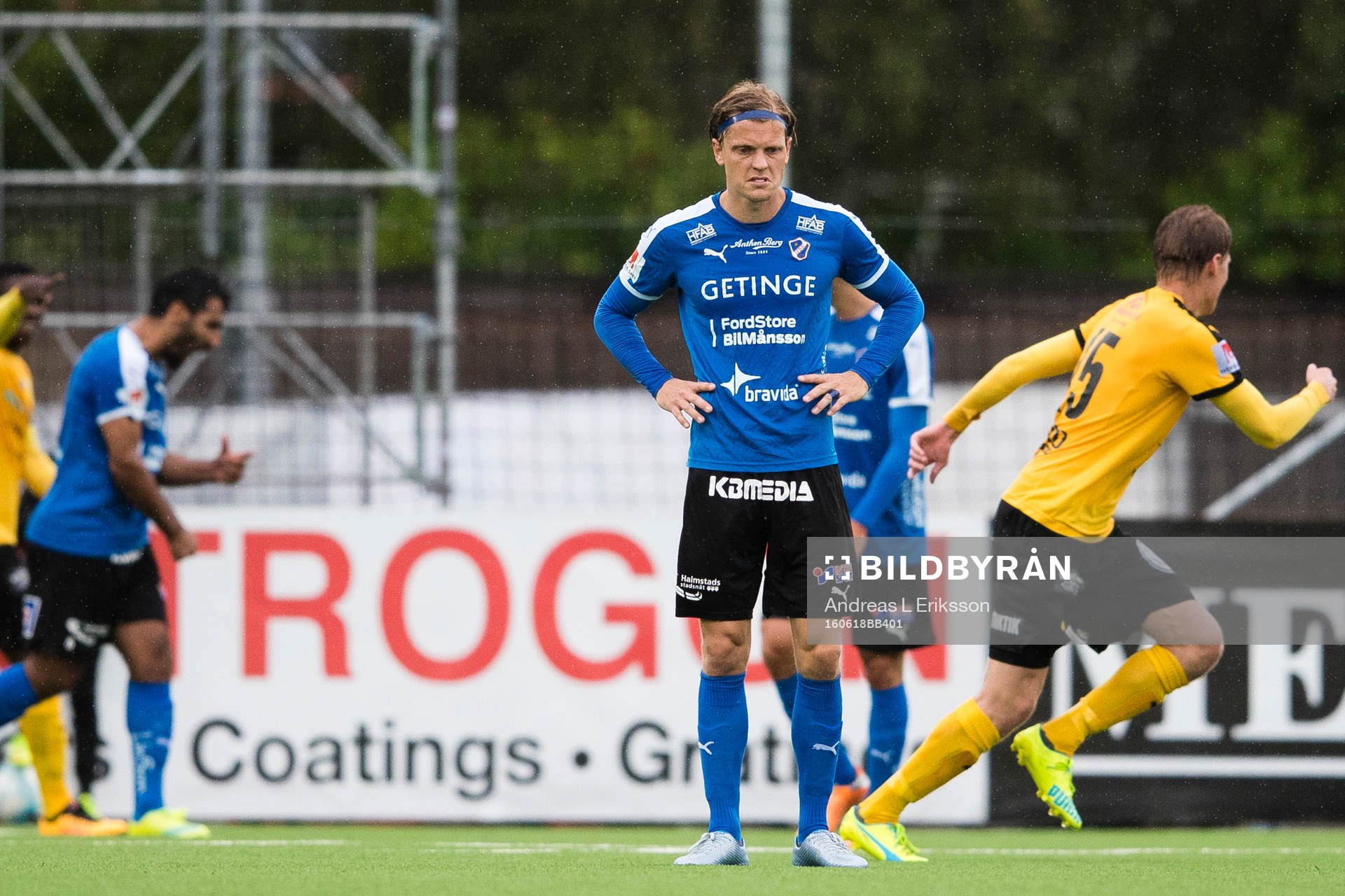 Halmstads Kristoffer Fagercrantz deppar