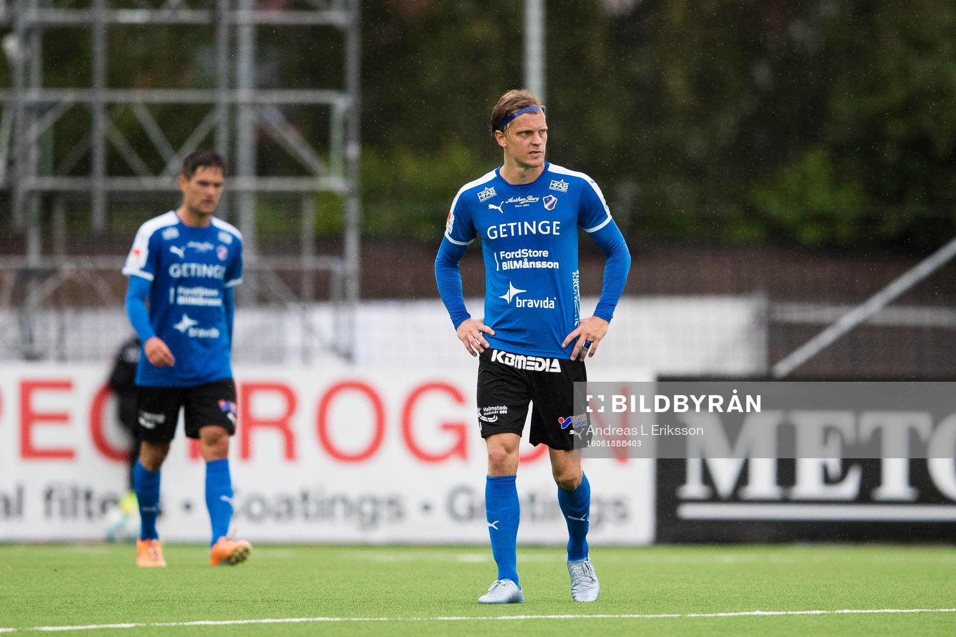 Halmstads Kristoffer Fagercrantz deppar