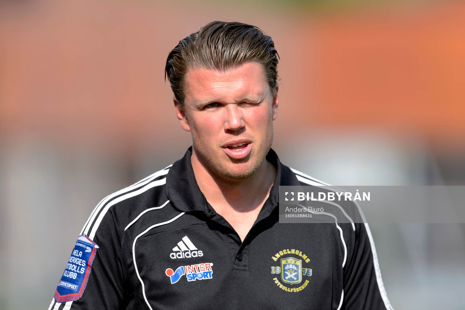 Ängelholms tränare Christian Järdler