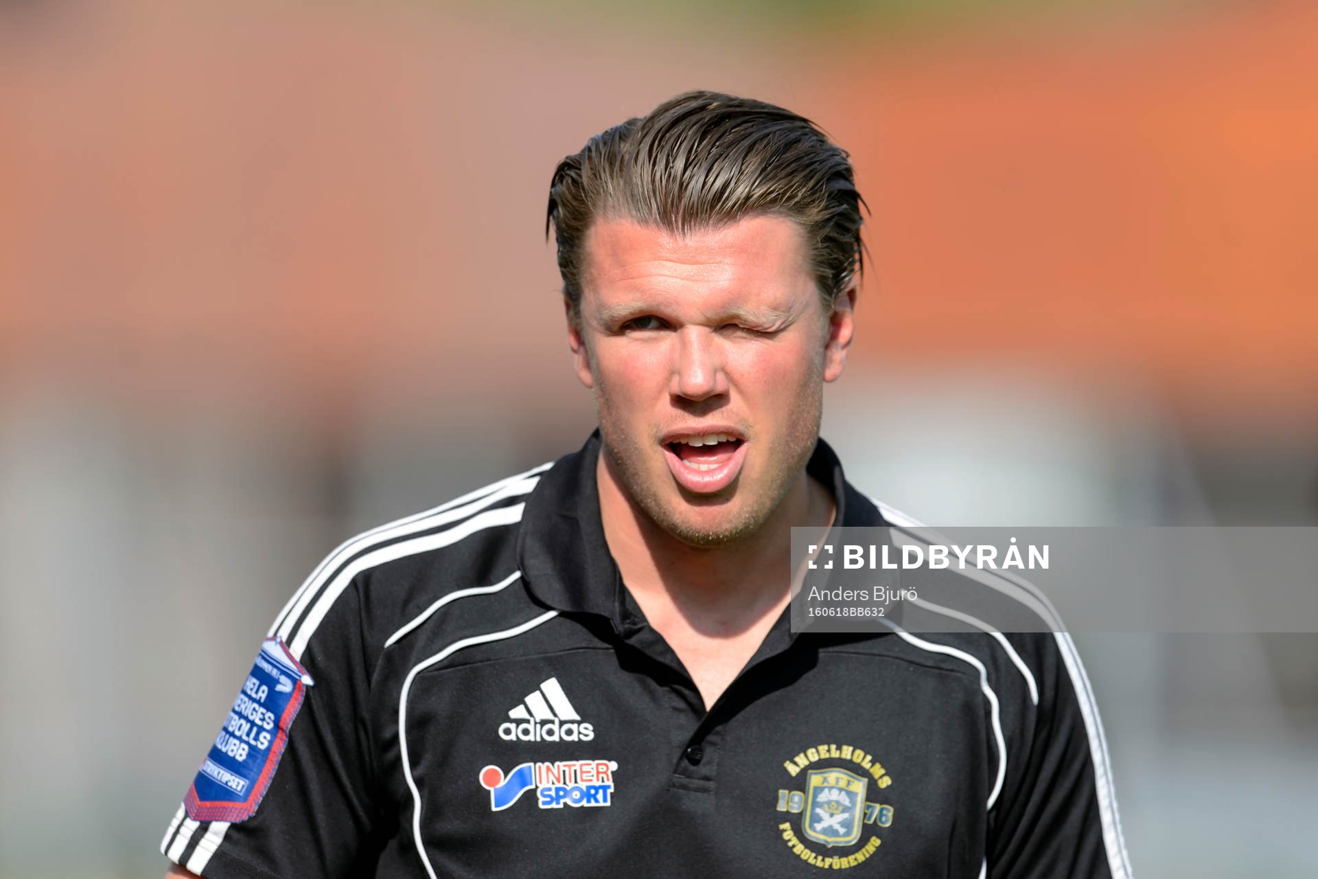 Ängelholms tränare Christian Järdler