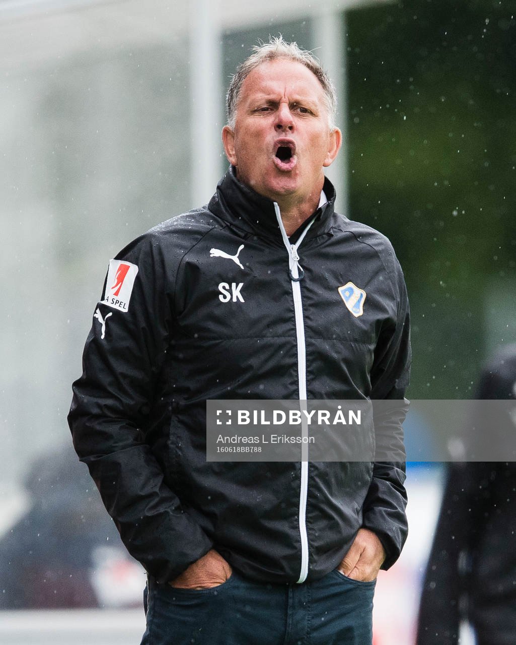 Halmstads tränare Jan Jönsson