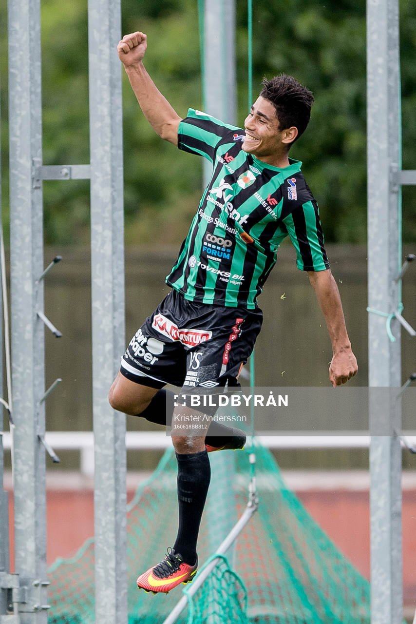 Varbergs Hosam Aiesh jublar