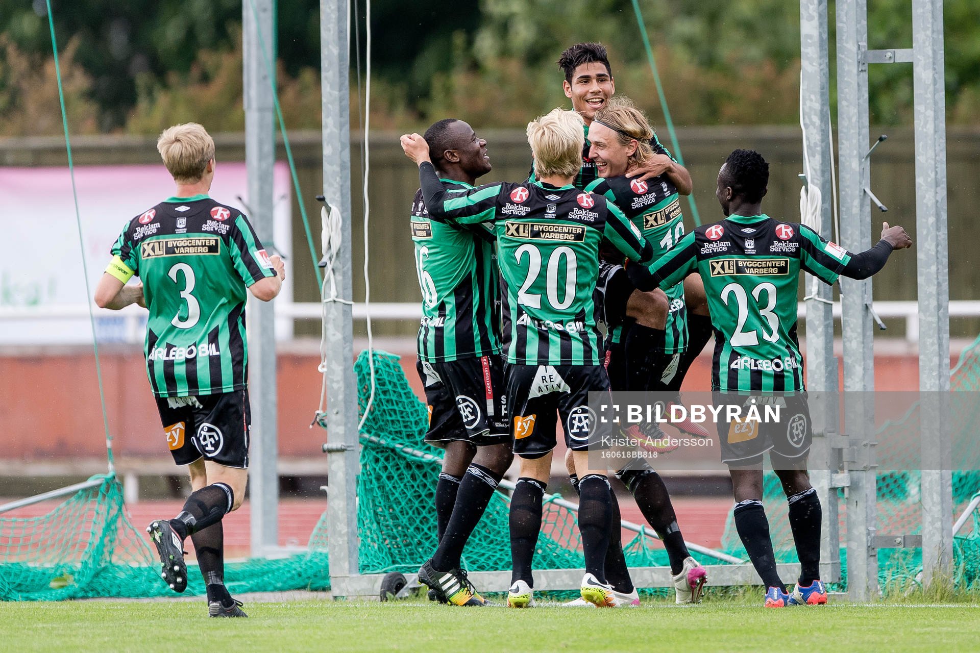 Varbergs Hosam Aiesh jublar