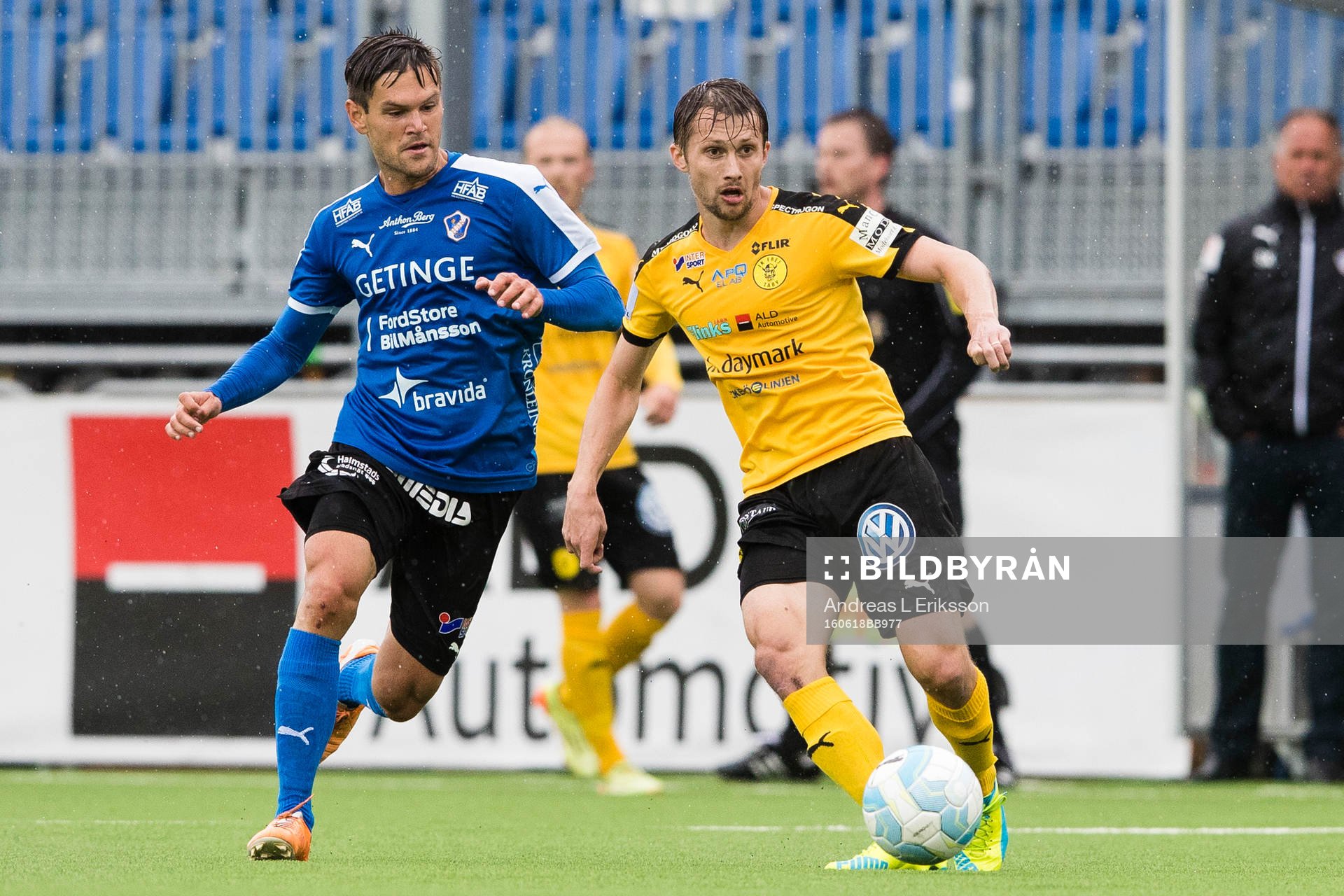 Halmstads Ivo Pekalski och Frejs Adam Gradén