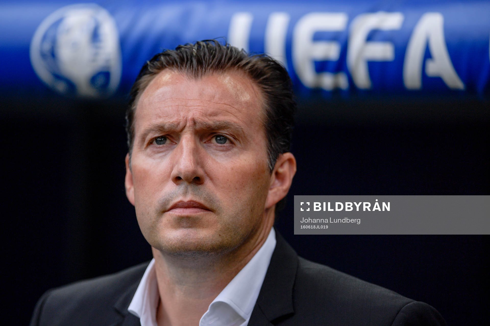 Belgiens förbundskapten Marc Wilmots