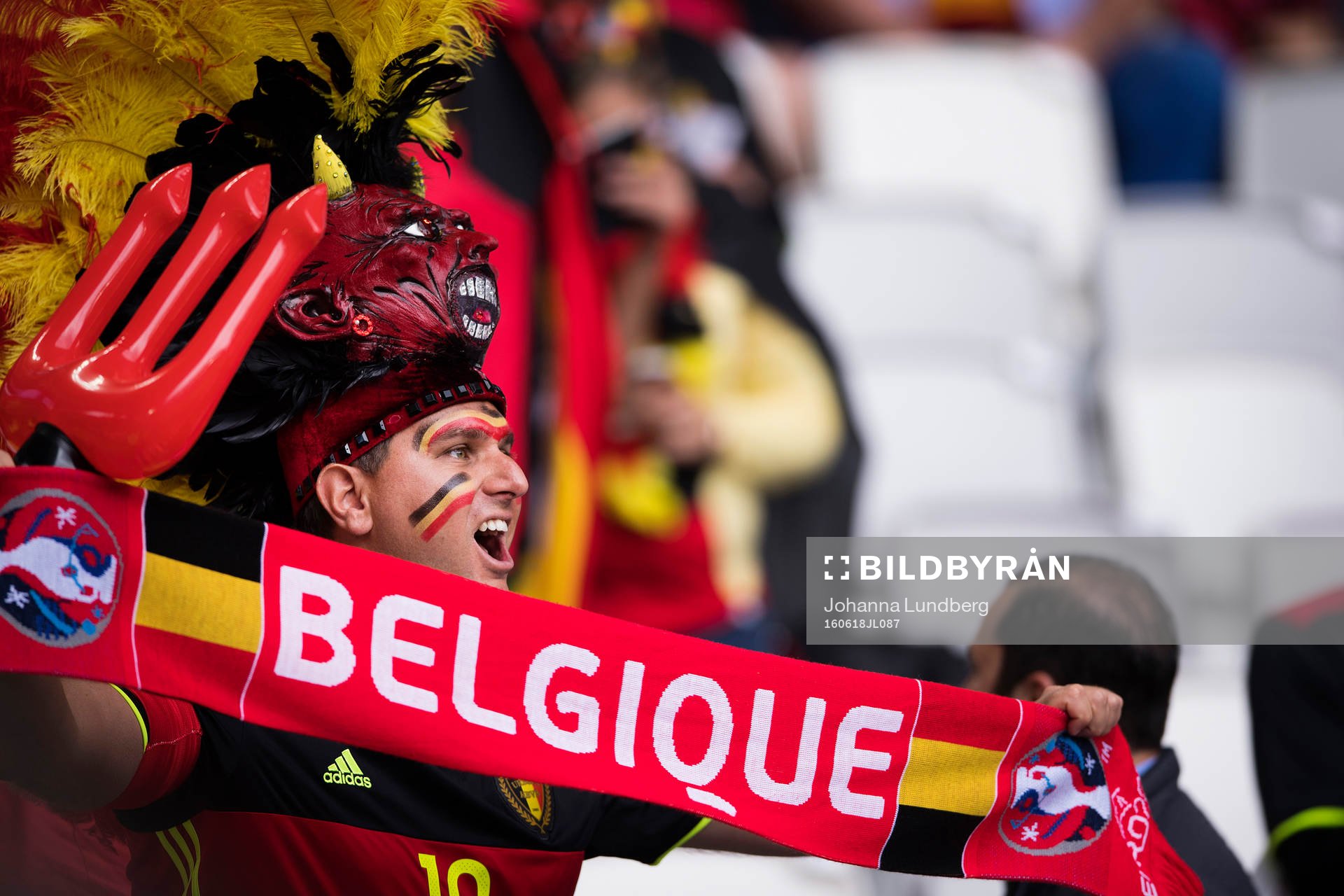 Belgiska supportrar