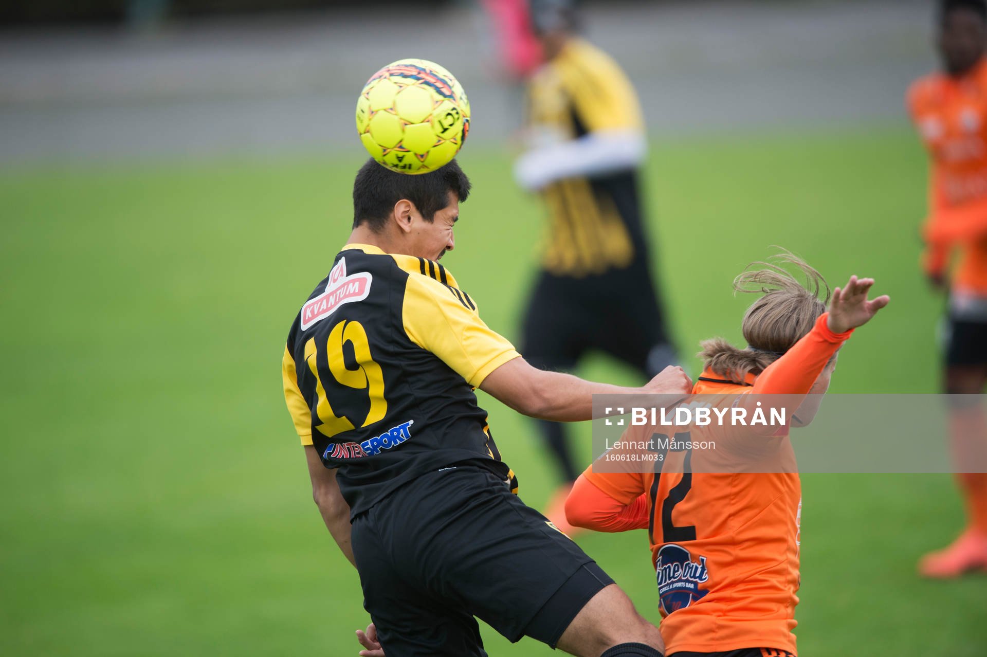 IFK Hässleholms Diego Delgado i matchen i division 2